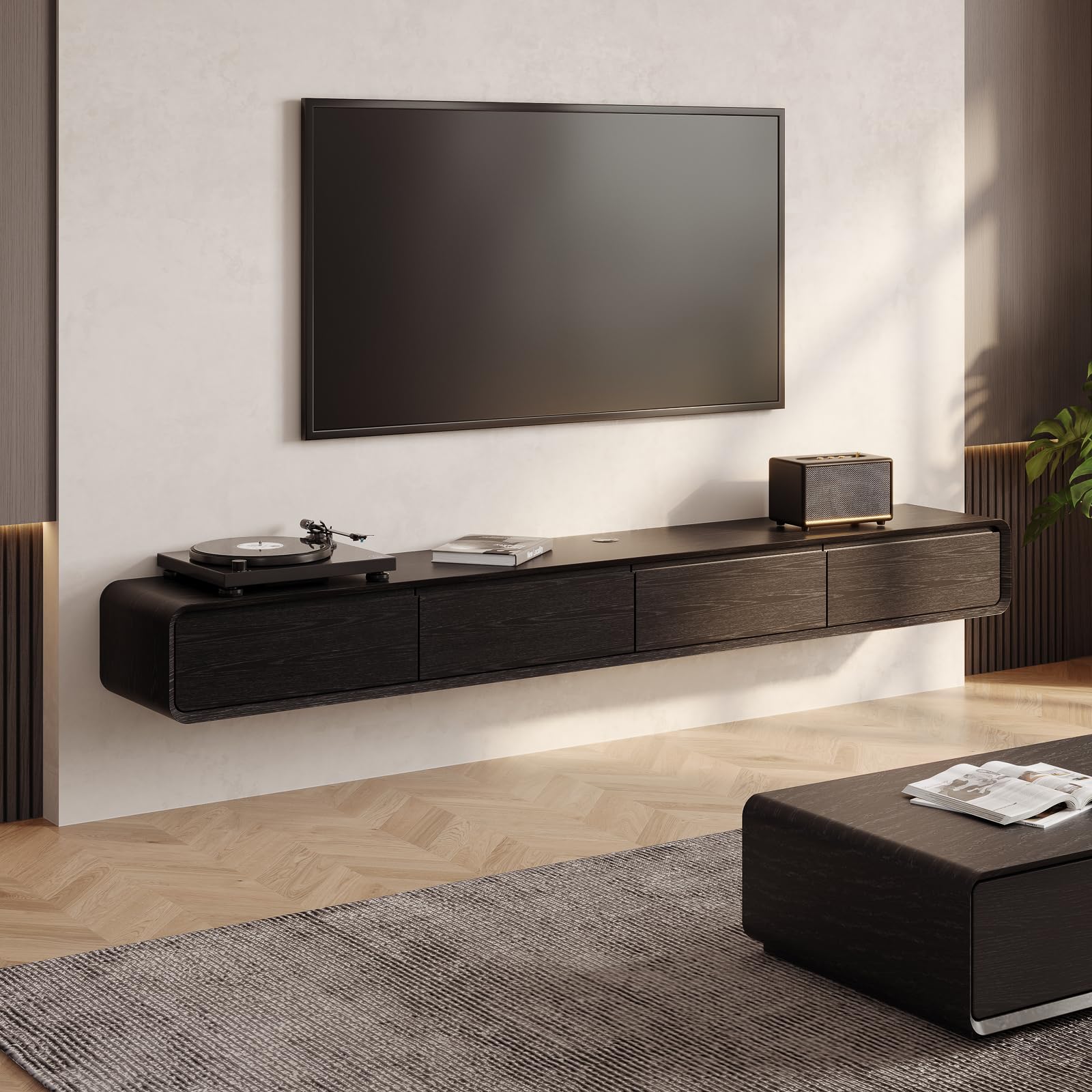 Photo 1 of POVISON 94" Floating TV Stand