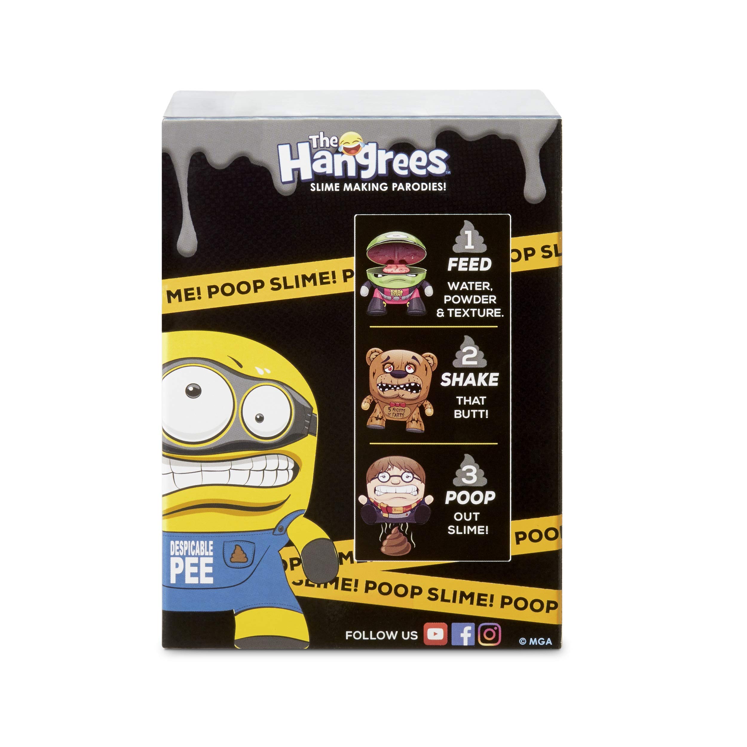 The Hangrees Toilet Story Collectible Parody Figure with
