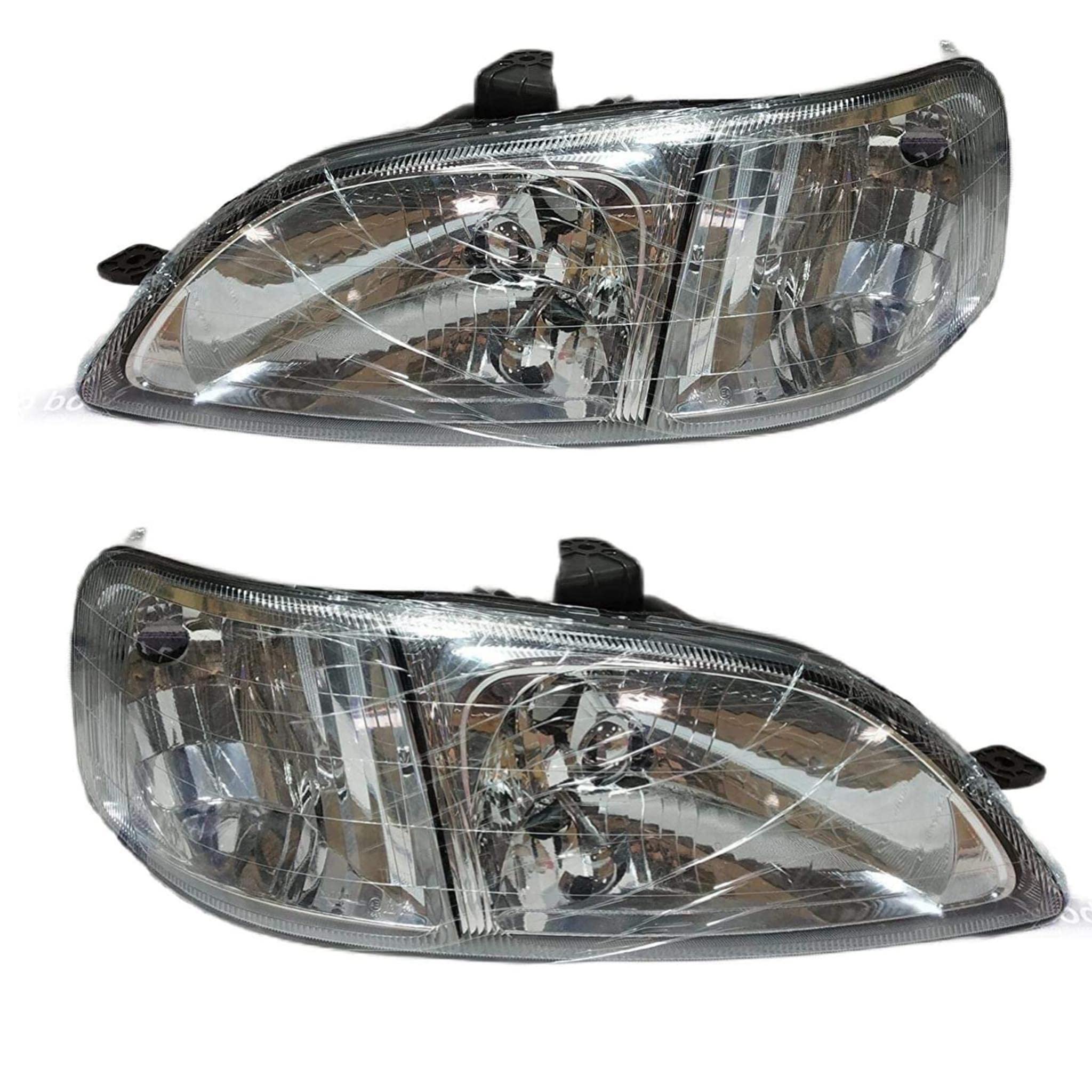 K D Headlight assembly for Honda City Type 2 (Right & Left Side) 1998-2003 Pair (WITHOUT ADJUSTABLE MOTOR)-image-47