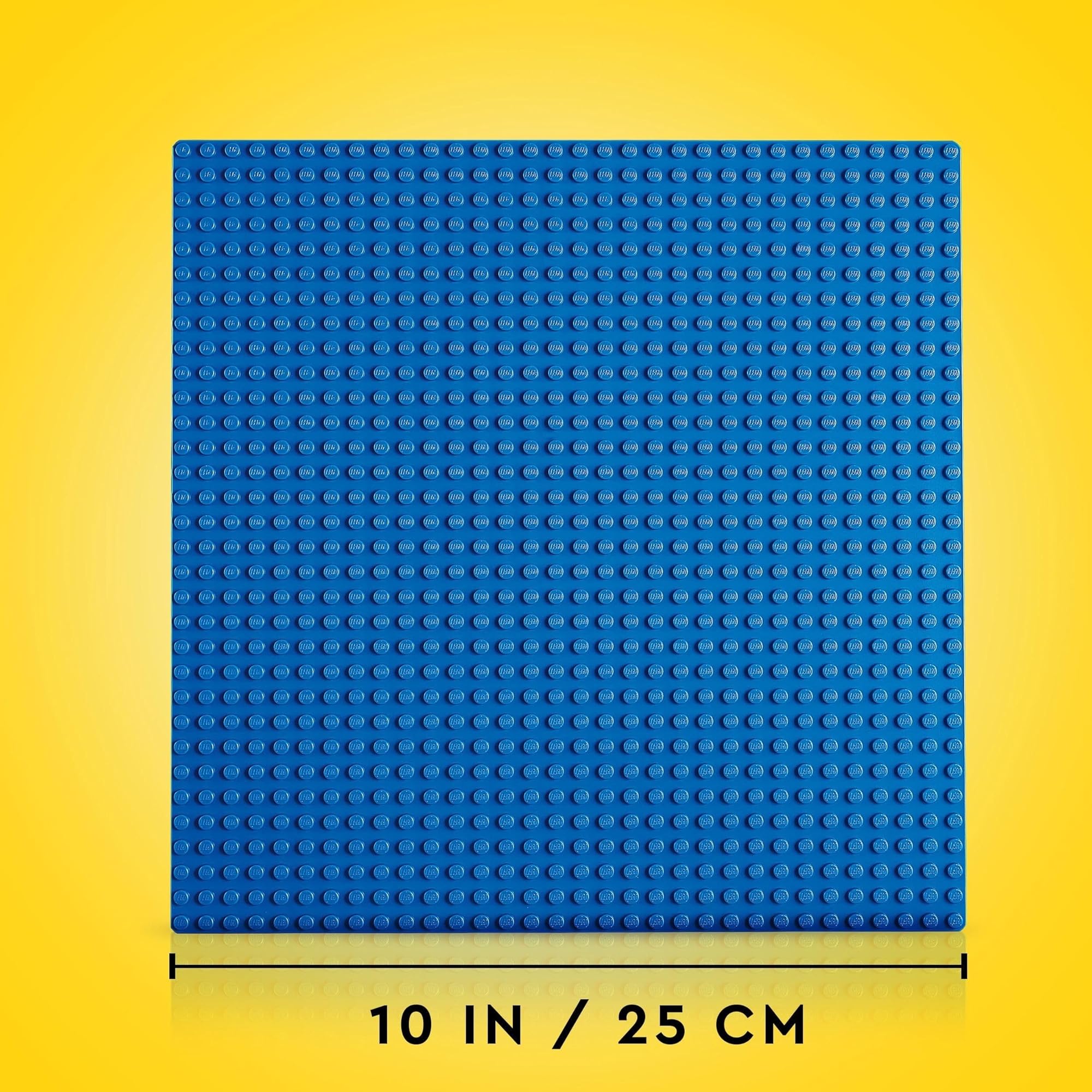 Lego Classic Boîte de briques de construction moyenne + plaque bleue : kits et panneaux pour enfants à partir de 4 ans