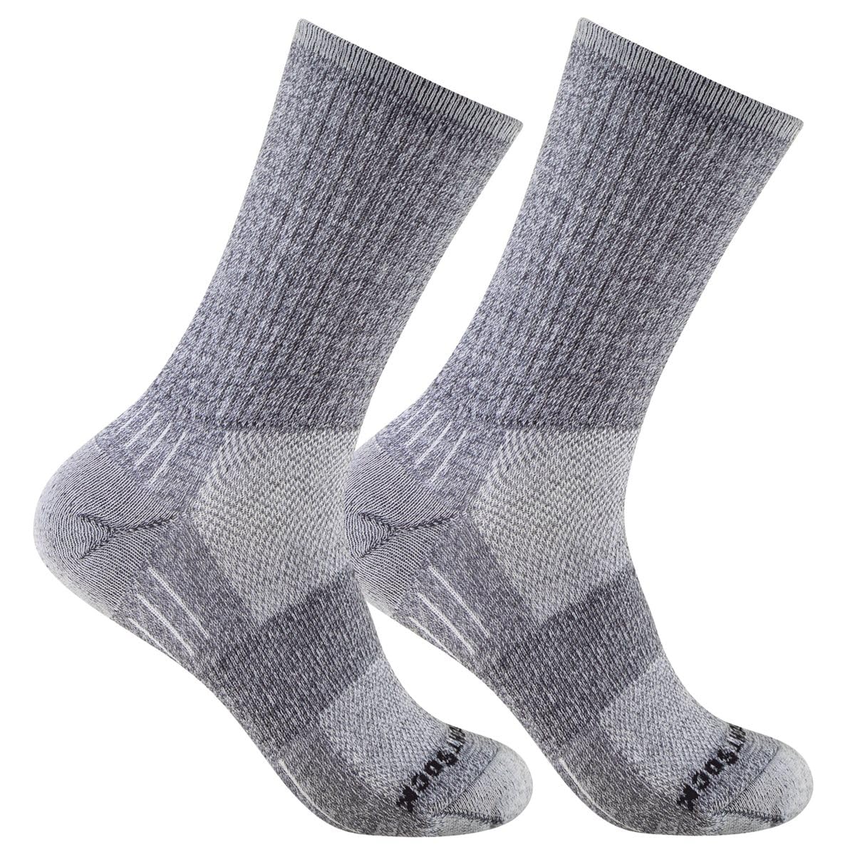 Wrightsock - 1 Paar Herren/Damen Profi Sportsocke, Wandersocke, Modell Escape, Anti-Blasen-System, doppel-lagig, Crew (wadenhoch)