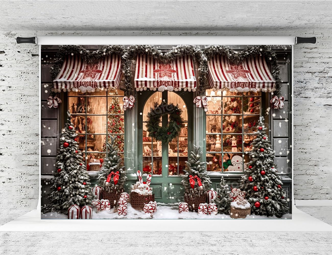 Christmas window display props Clearance