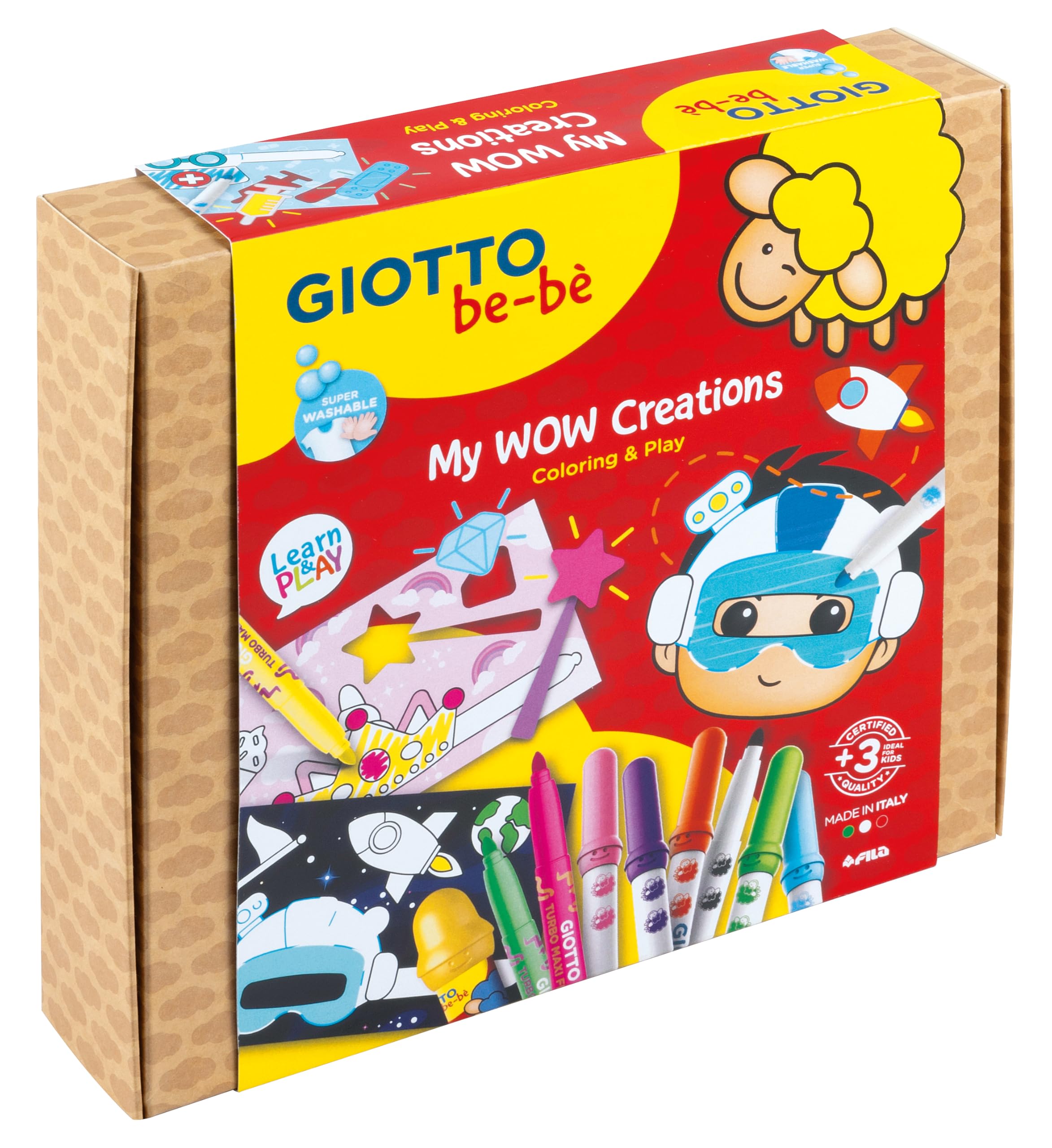 GIOTTO be-bè - Giotto Bebè My Wow Creations, Assorted Colours, F470400