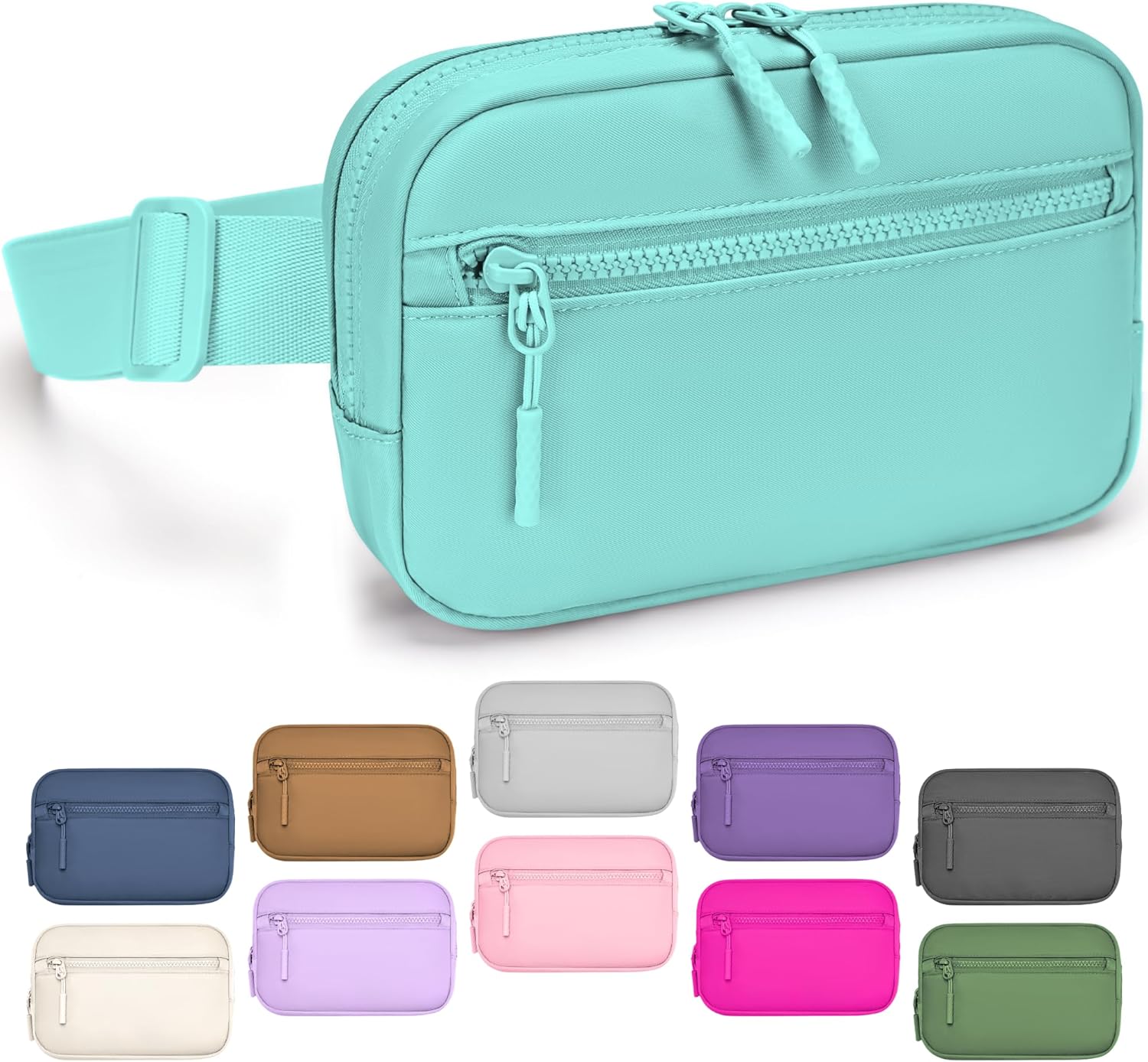 FORZAROCKET Plus Size Fanny Pack, 70-Inch Extended Strap Belt Bag, Crossbody Sling for Women & Men