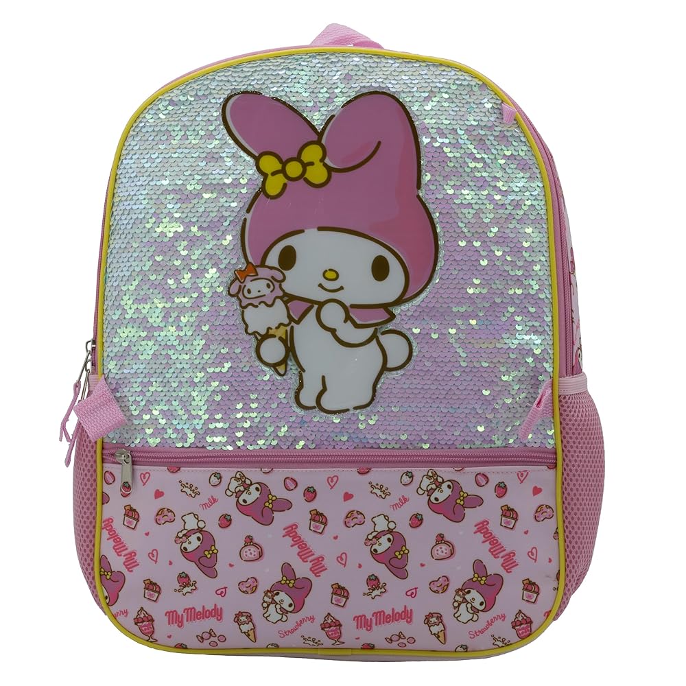 限定★MARITHE X MY MELODY CLASSIC LOGO STRING BACKPACK MARITHE X MY MELODY CLASSIC LOGO STRING BACKPACK pink