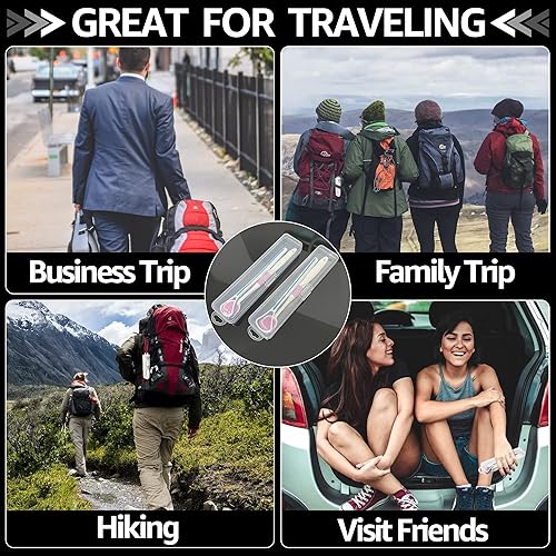 Miniatura 7 de Estuche raspador de lengua, estuche de viaje para raspador de lengua, estuche para limpiador de lengua, estuche para raspador de lengua (paquete de