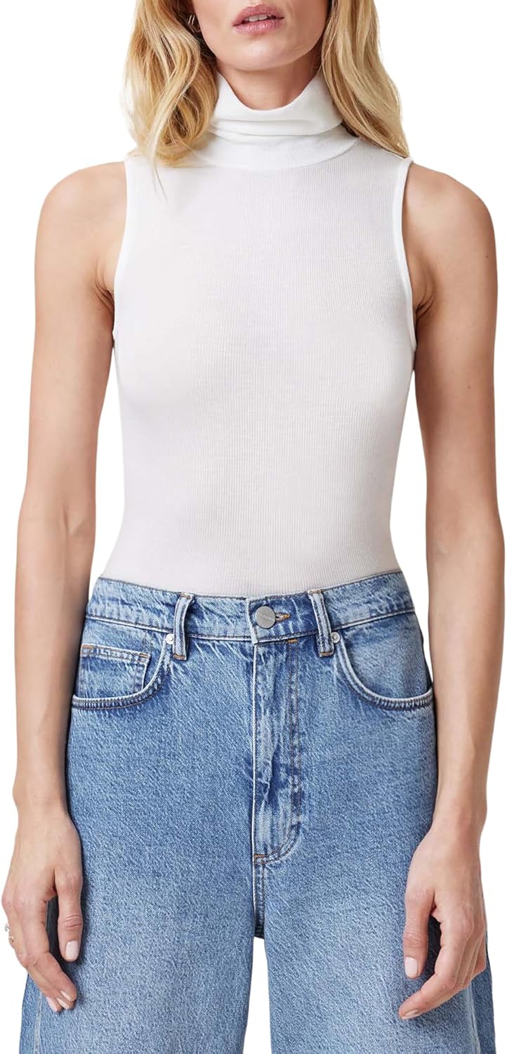 AllSaints Women's Bec Roll Neck Tank