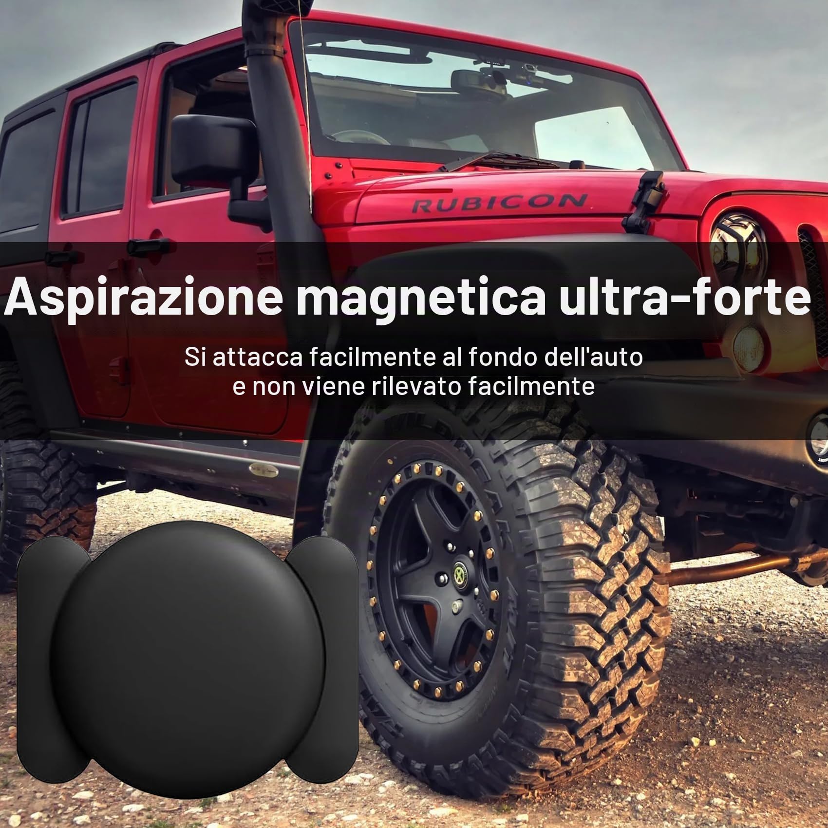 Air Tracker Android, GPS Tracker per Auto,Tag GPS Android Funziona con Google Find Hub, Localizzatore GPS Per Auto Nascosto SIM senza abbonamento,Localizzatore GPS Auto Per Veicoli,Chiave (Nero)