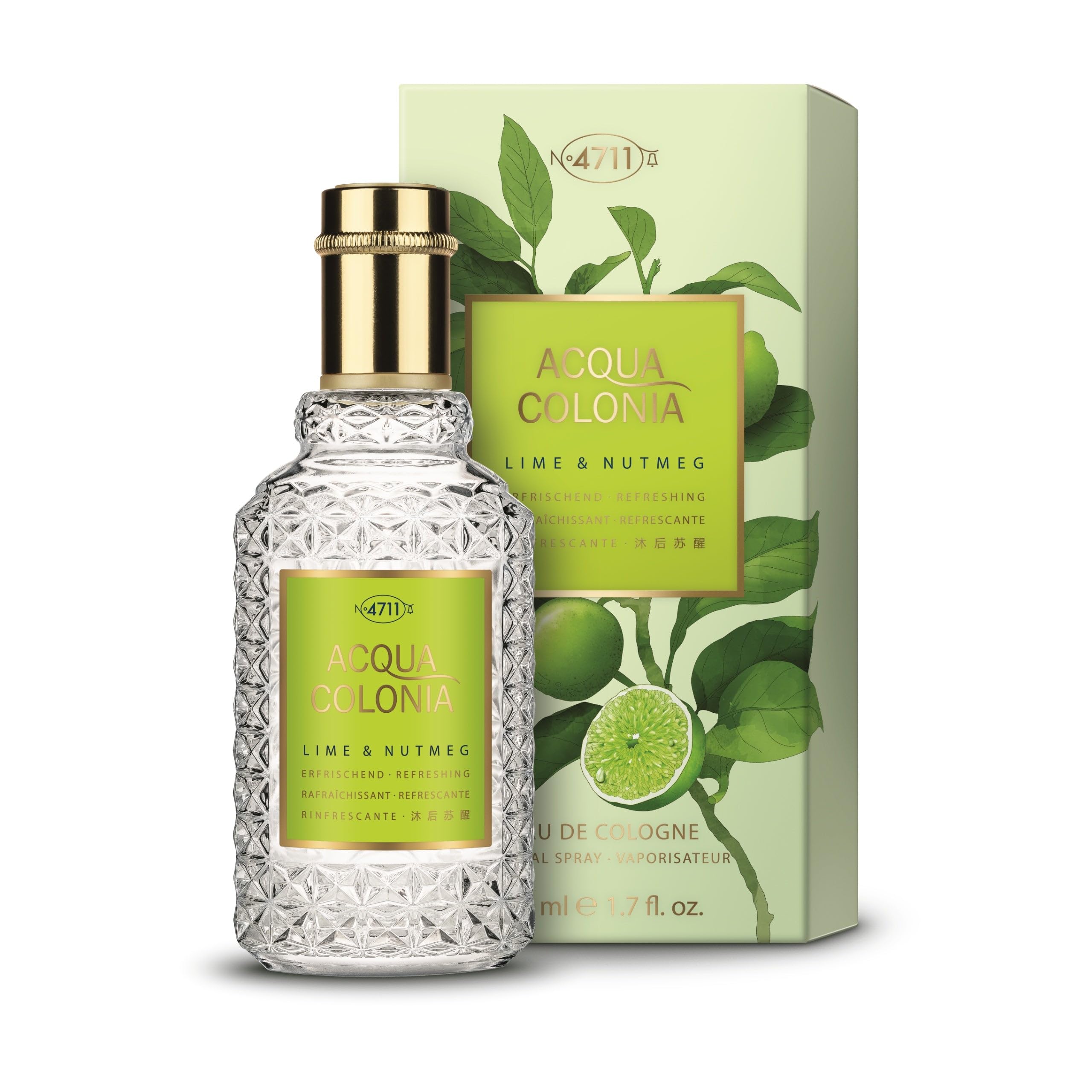4711 Acqua Colonia Lime & Nutmeg | eau de colonia | 50 ml