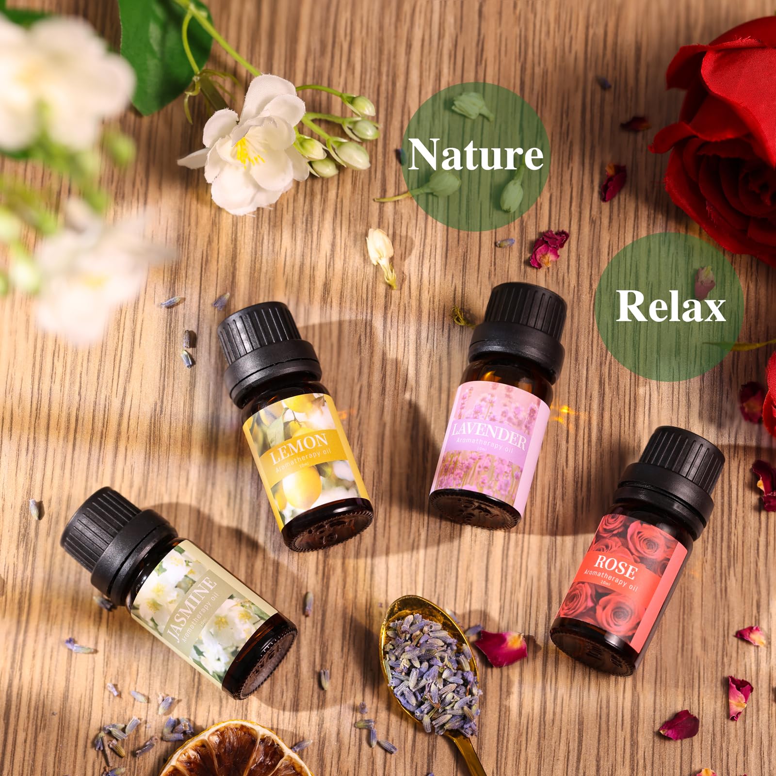 DARJEN Kerzenherstellungs-Sets für Erwachsene - Kerzenherstellungszubehör mit 4 Kerzengläsern (transparent, rosa, lila, bernsteinfarben), Kerzendosen, Sojawachs, Düfte, getrocknete Blumen und mehr