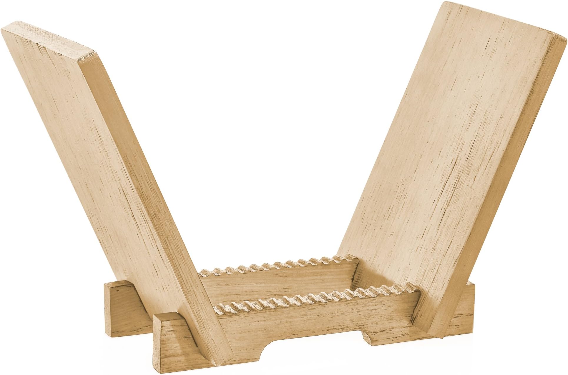 TunePhonik Light Solid Wood LP Record Holder to Stack and Organize 45s / 7”and 33s / 12” Vinyl Albums