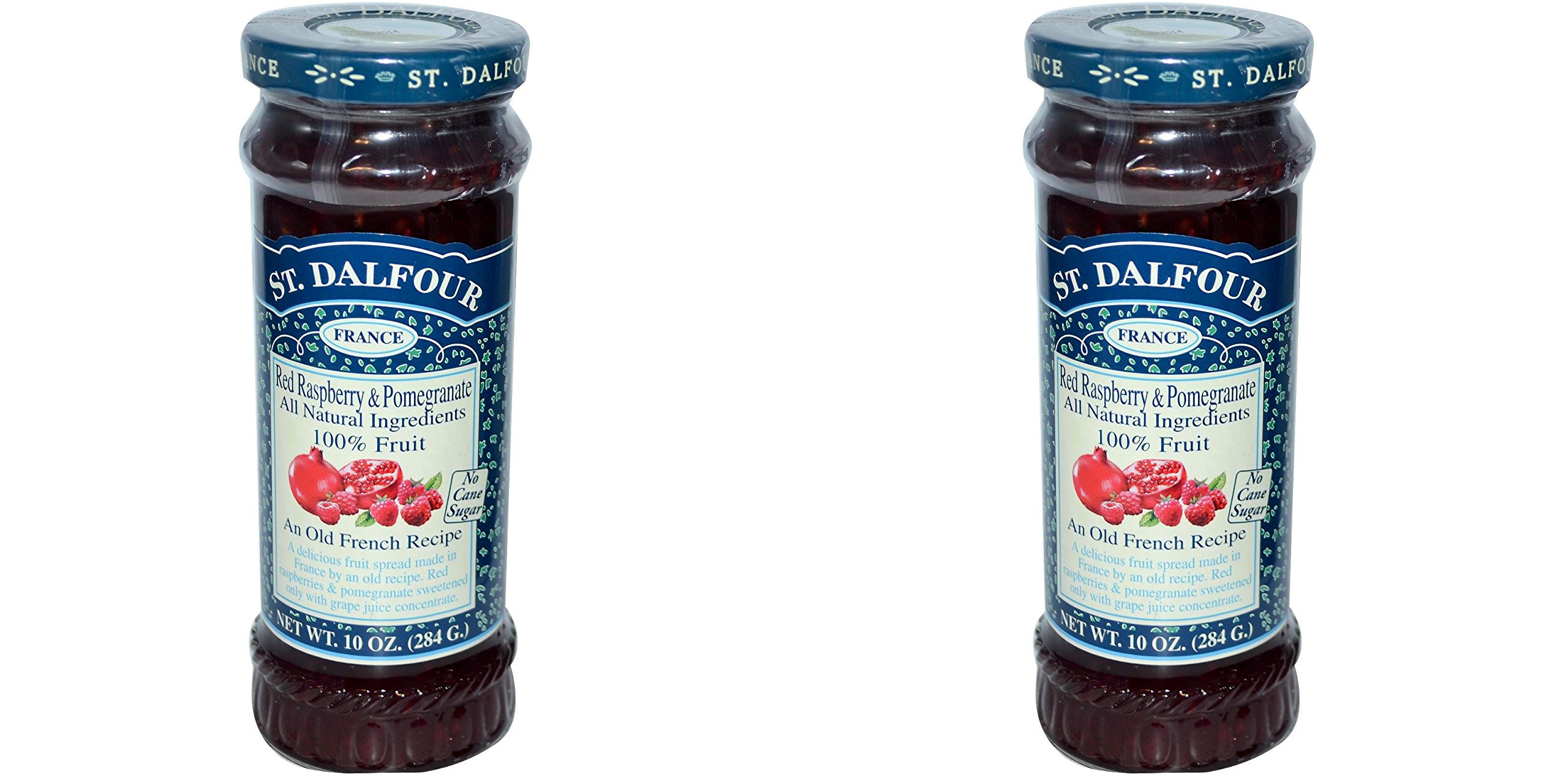 (2 PACK) - St Dalfour Raspberry & Pomegranate| 284 g |2 PACK - SUPER SAVER