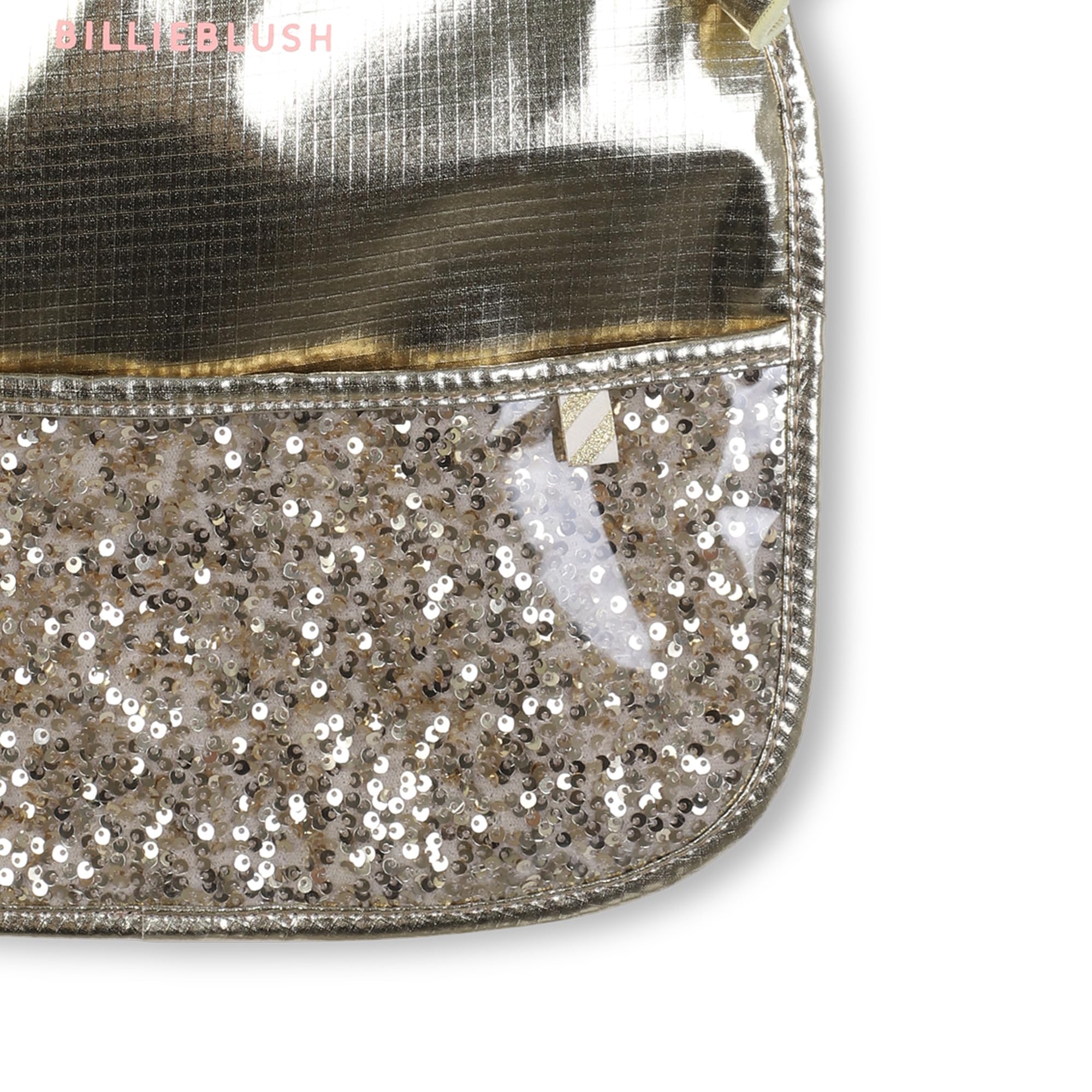 Image secondaire de Bavoir Doré Unisexe Billieblush avec Effet Métallique