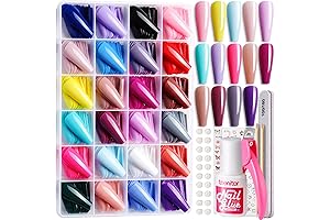 Long-Lasting Ballerina Coffin Press-On Nails