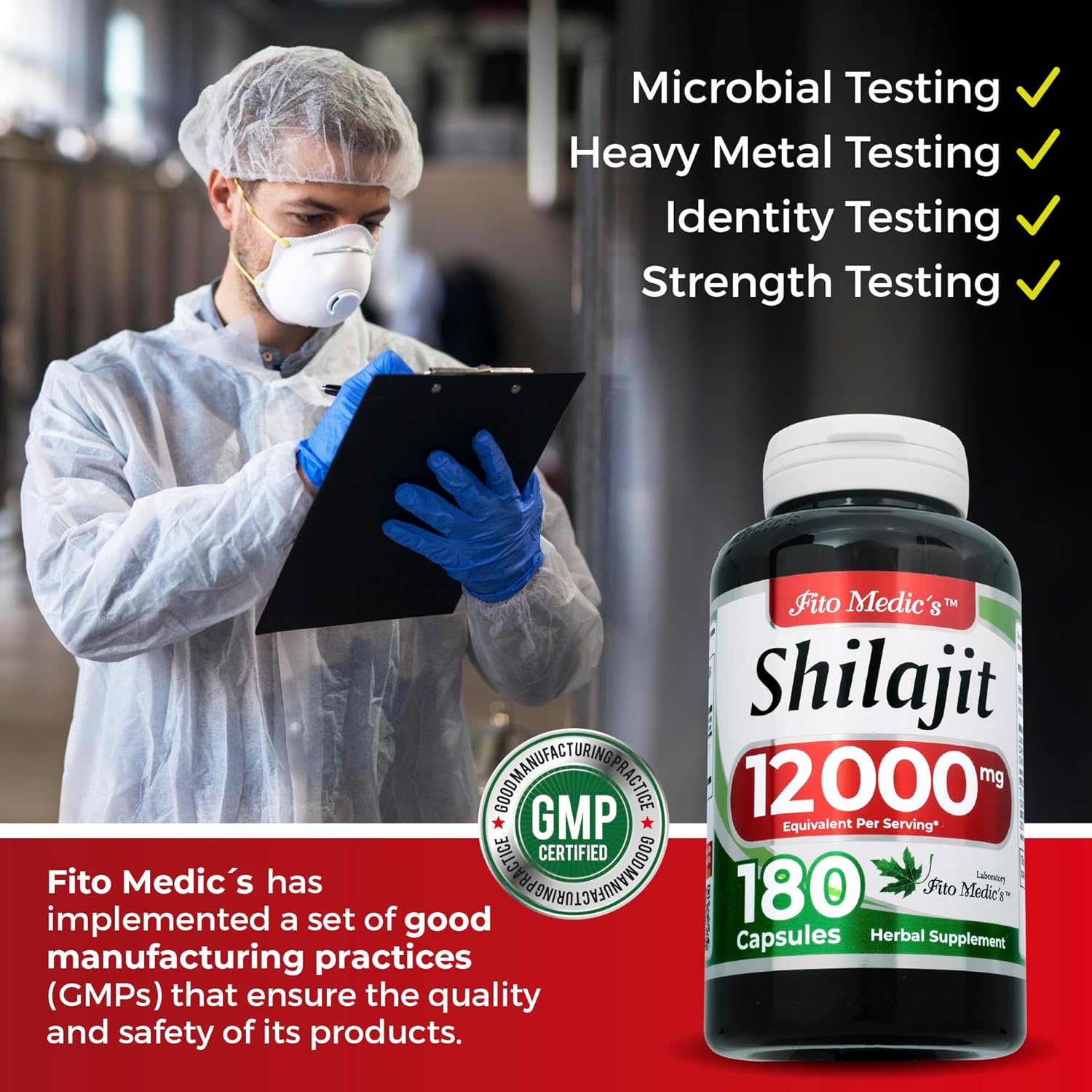 Lab | shilajit | shilajit Capsules | 180 Capsules | 12000 mg | shilajit Resin | shilajit Pure | shilajit Supplement | Natural shilajit | Ultra high Absorption. - Image 5