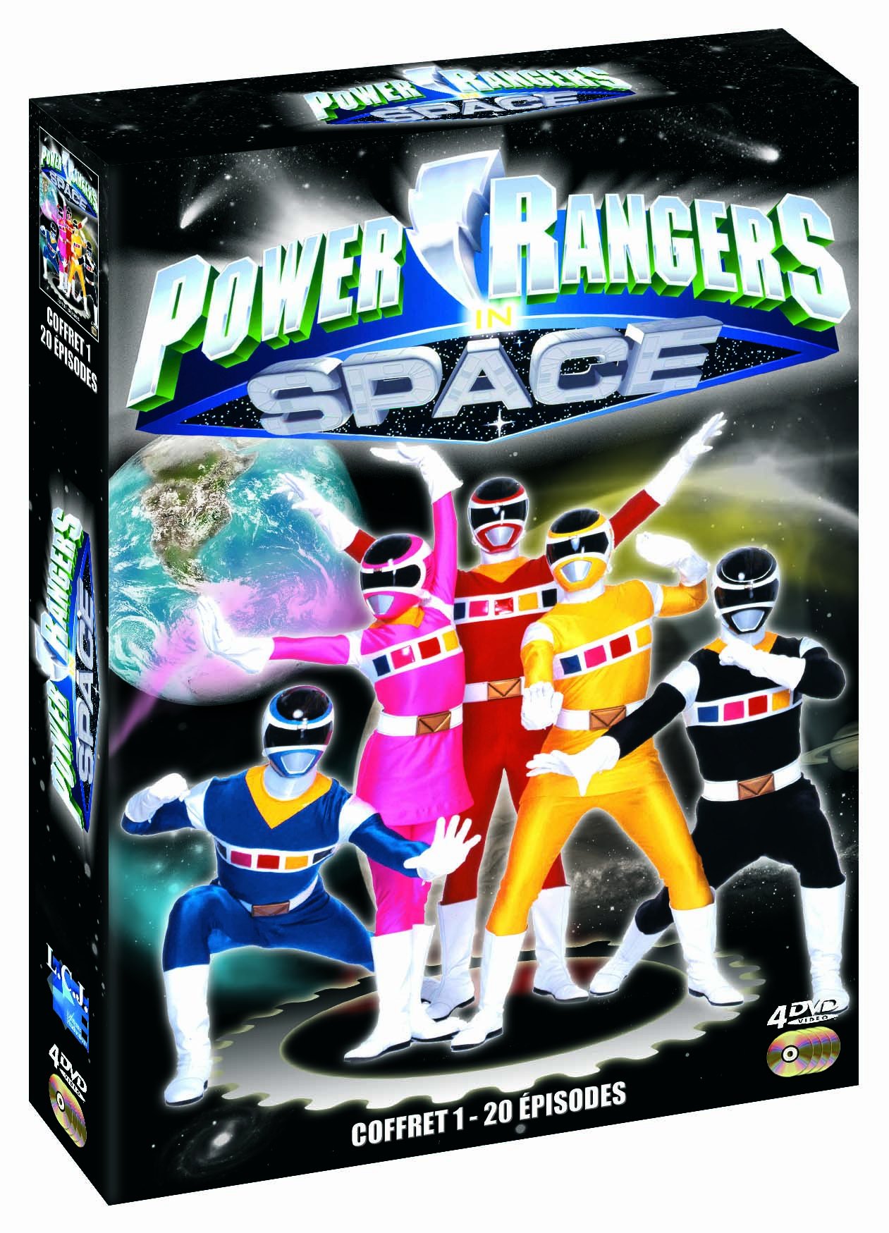 Power Rangers Space 1 DVD para revivir las tardes de acción en casa