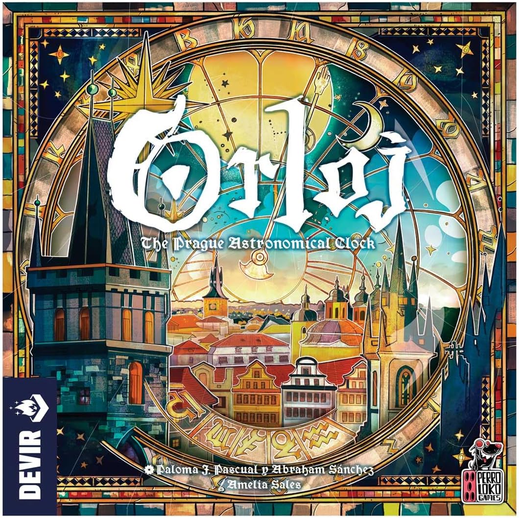 Devir - Orloj: The Prague Astronomical Clock Board Game, Heavy Strategy Game for Experts & Adults, Ages 14+, 1-4 Players, 120 Playtime, (English Version)