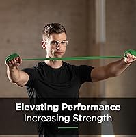 Vista 3 de THERABAND Professional Latex Resistance Bands, Individual 6 Ft Elastic Band for Upper & Lower Body Exercise, Physical Therapy, Pilates, At-Home