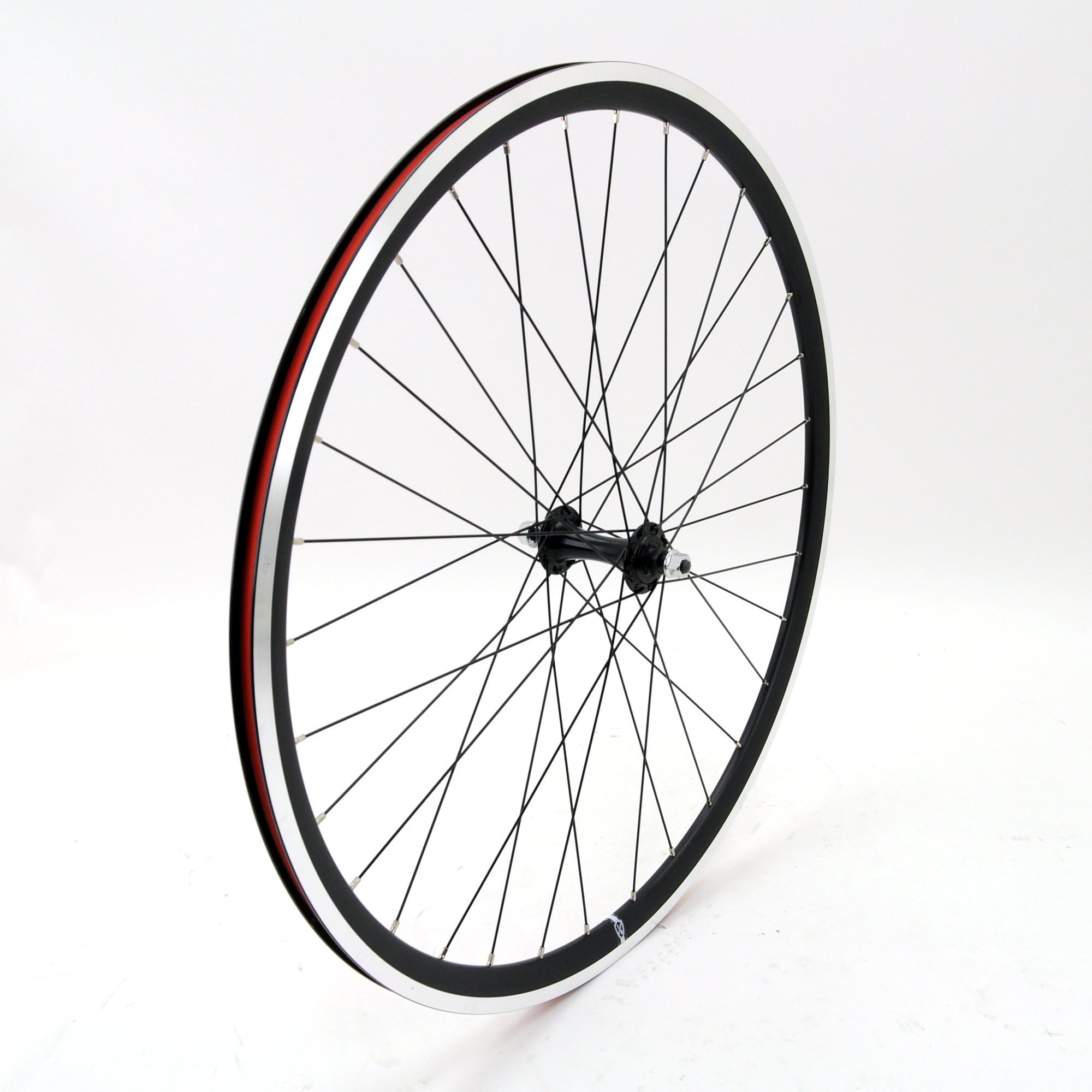 EighthInch Amelia Road Bike Track 700c Front Wheel // Black