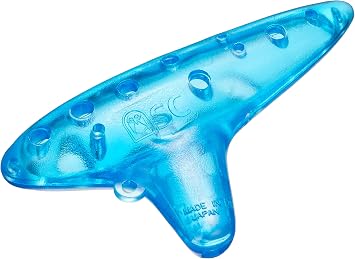 NIGHT Ocarina Plastic Soprano C Pla Ocarina SC Blue