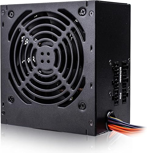 G.Skill MB650B PC PSU 80 Plus Fuente de alimentación ATX semimodular bronce 650 vatios, ventilador de refrigeración silencioso de 4.724 in, 5 años
