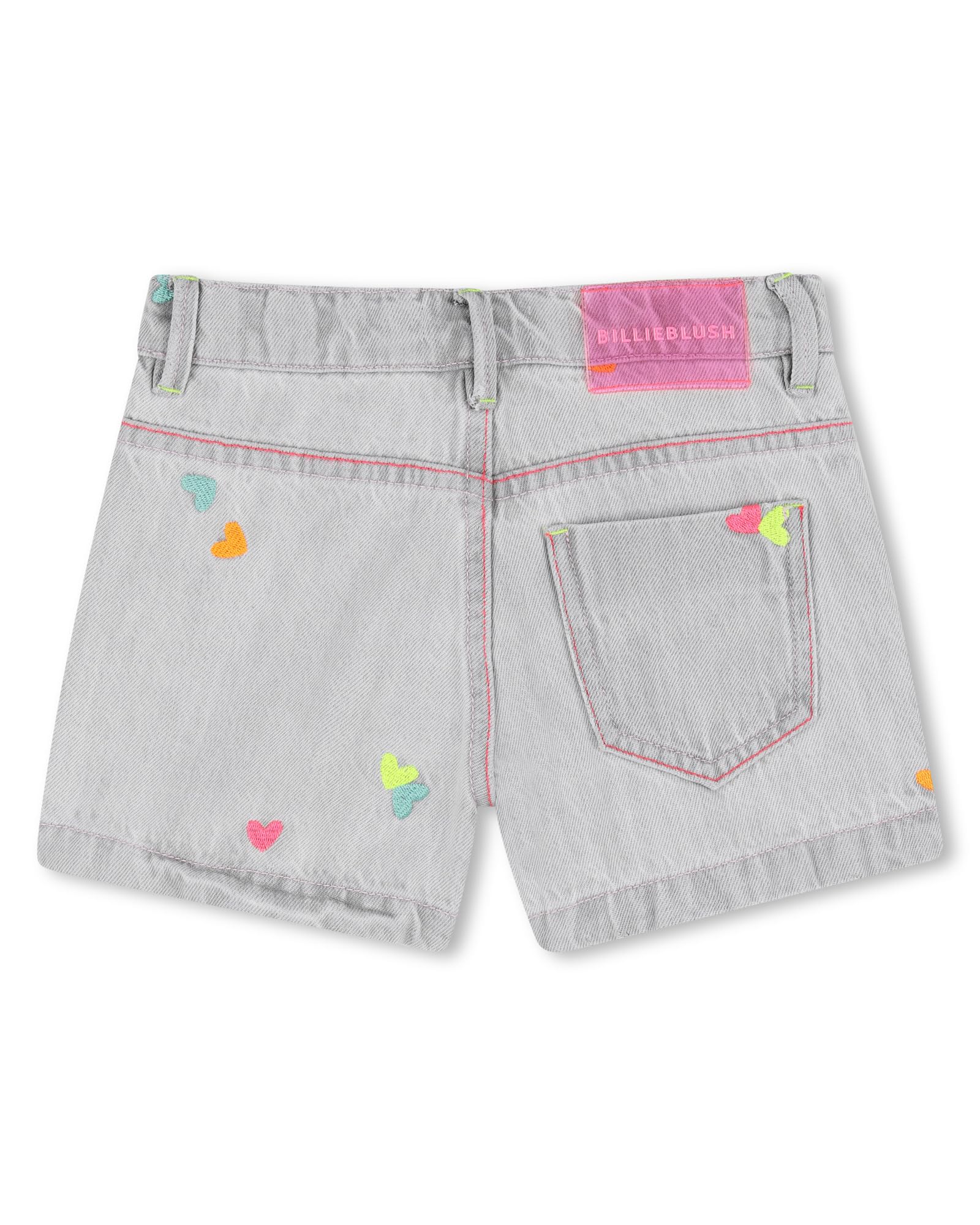 Billieblush Pantaloncini Denim Bambina, Grigio, 3 Anni