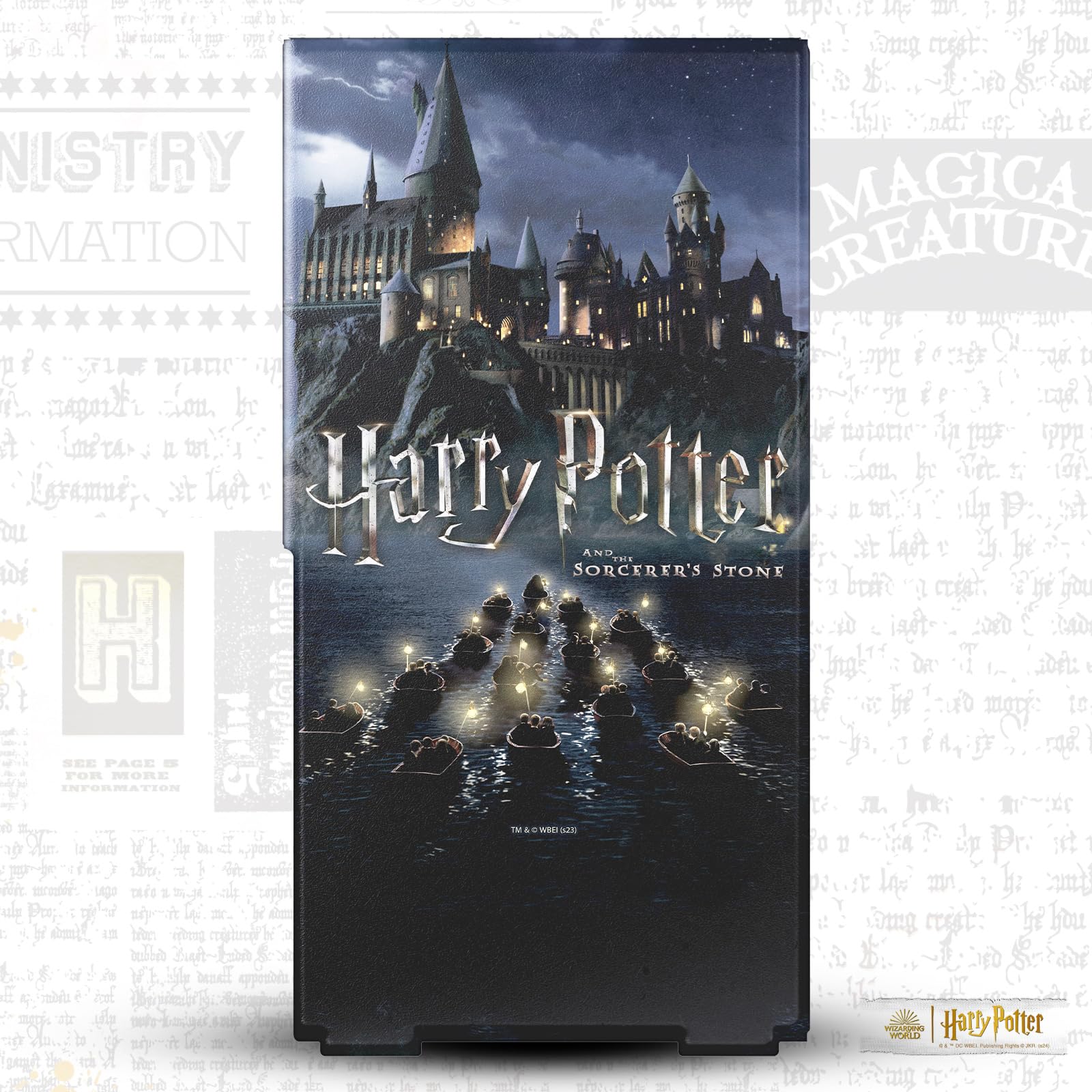 Head Case Designs Sous Licence Officielle Harry Potter Château Graphiques Enveloppement De Console De Jeu Et Skins Pour Manette De Jeu Ensemble compatible avec Xbox Series X