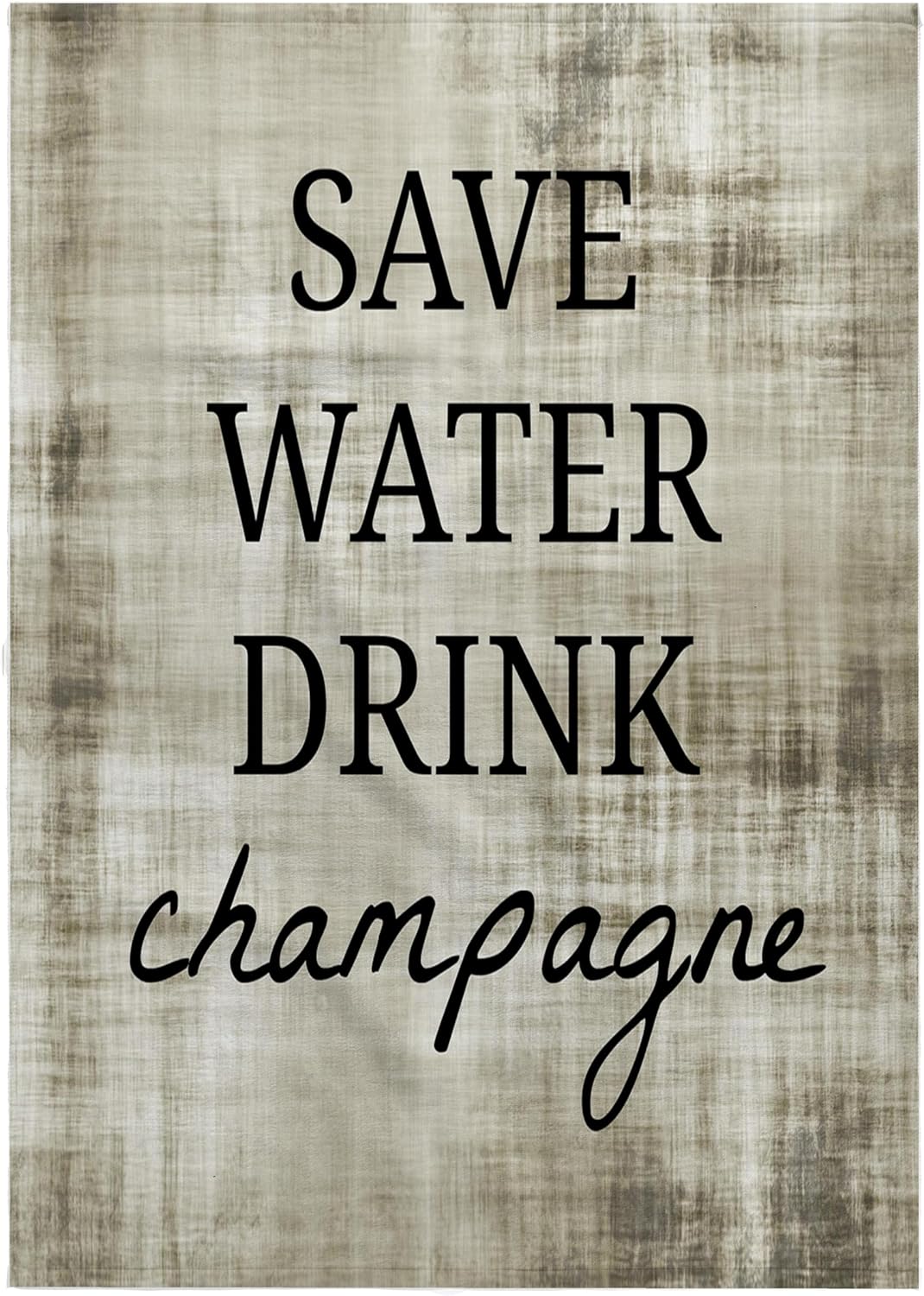 3dRose Save Water Drink Champagne 22x30 Bath Hand Pool Towel