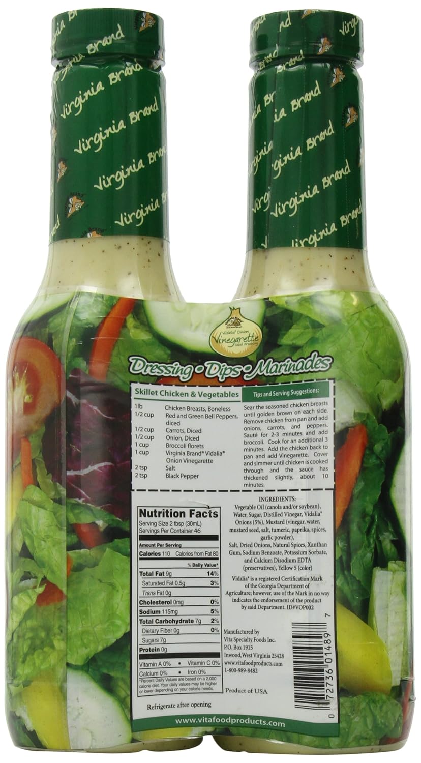 Virginia Vidalia Onion Vinegarette, 48 Ounce