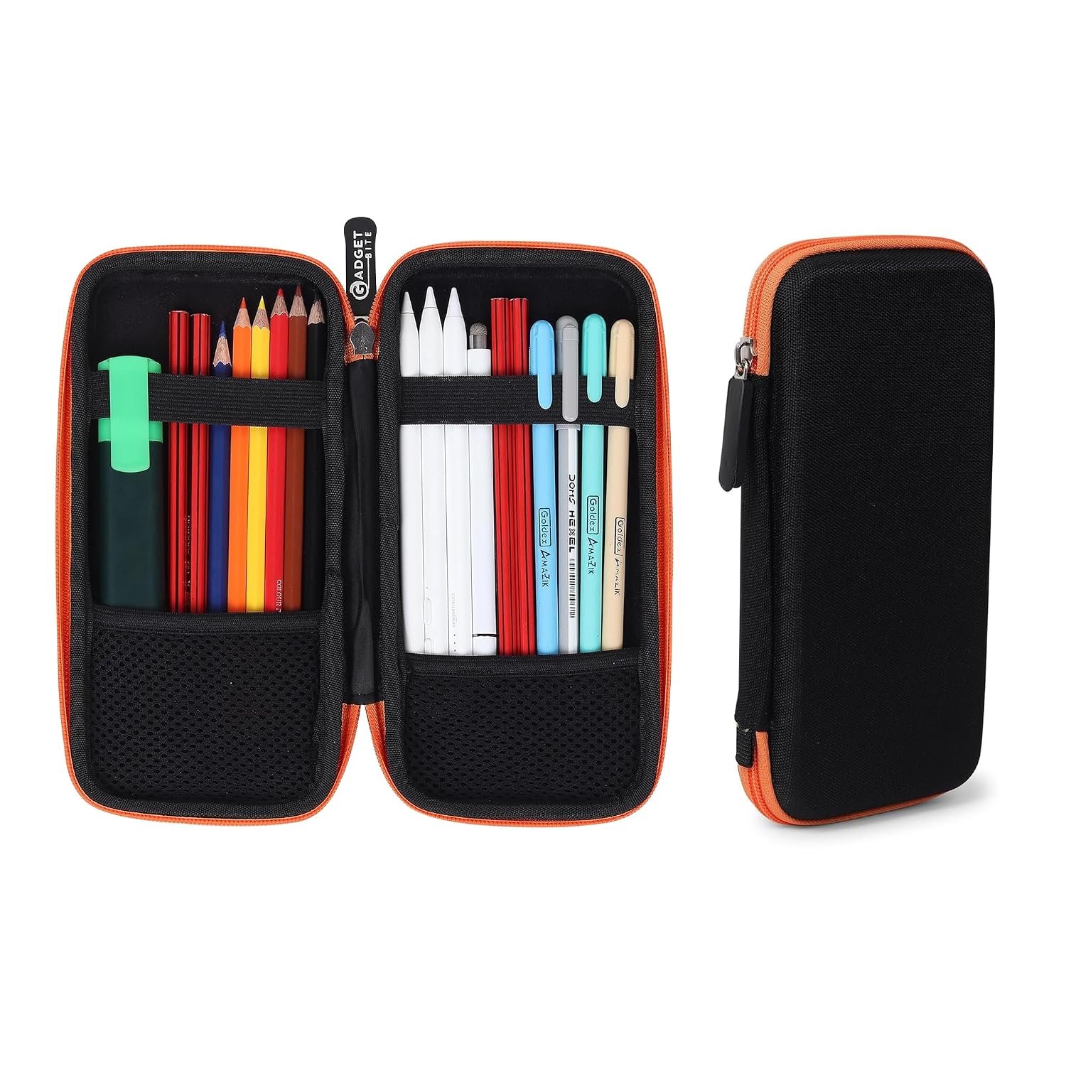 GadgetBite EVA Pencil Case Pen Pouch Holder Bag Stationery Box Large Storage EVA Hard Shell for School Supplies Office Stu...