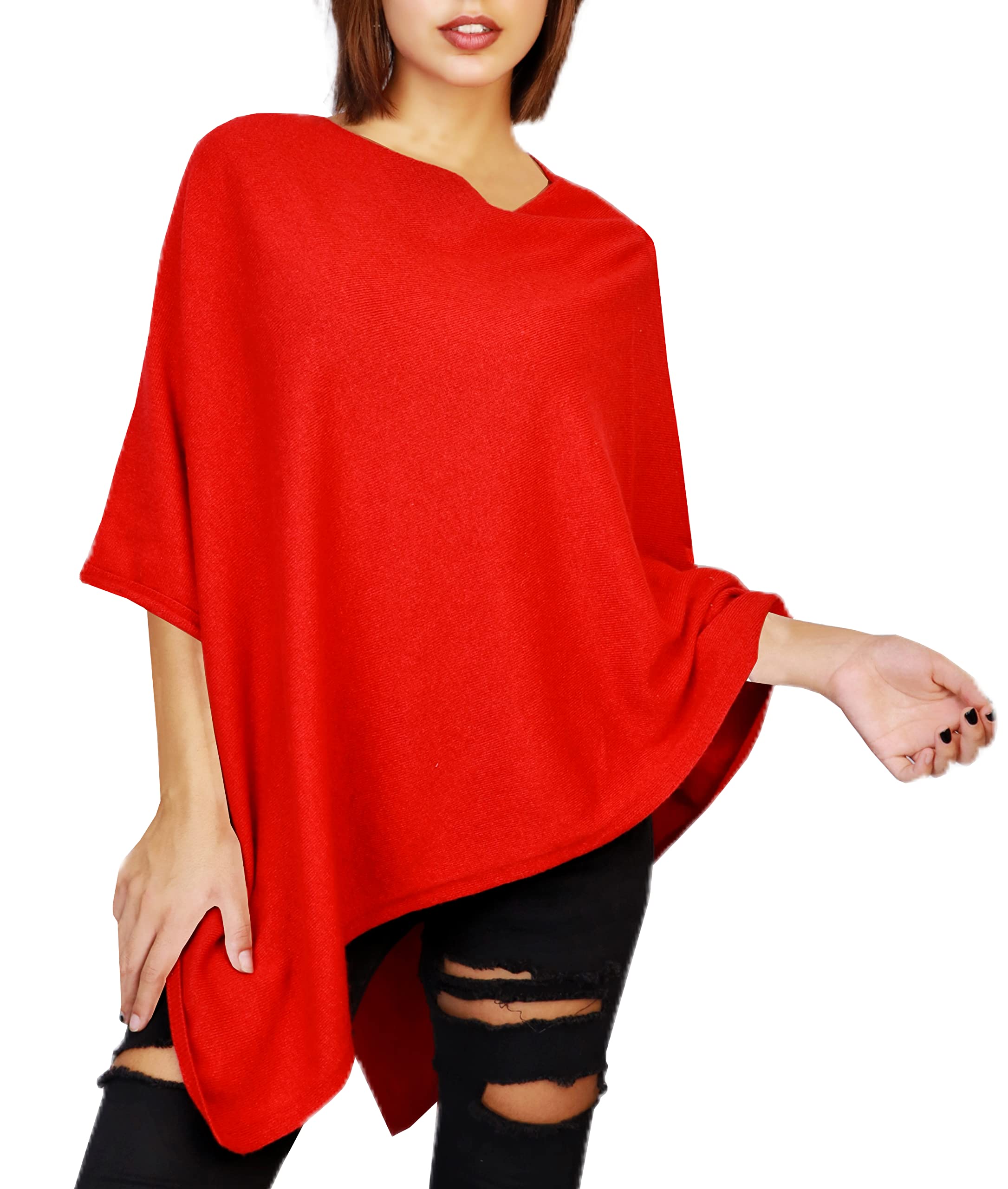 JOPHY & CO. Poncho Donna Misto Cashmere
