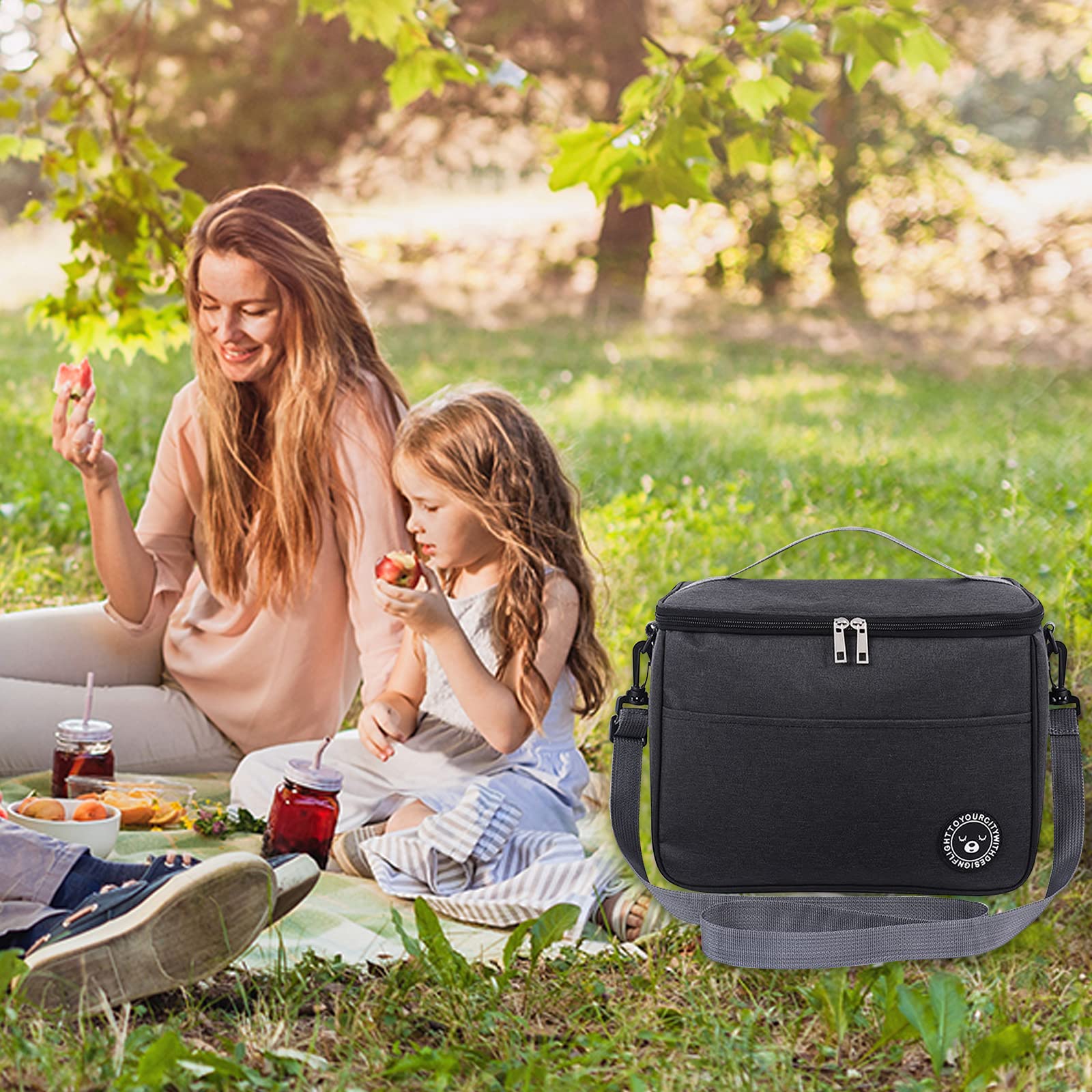 Borsa Termica 13L Impermeabile Portatile con Tracolla Regolabile Mecctuck