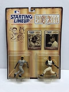Roberto Clemente & Willie Stargell 1989 Starting Lineup Greats figures with trading cards