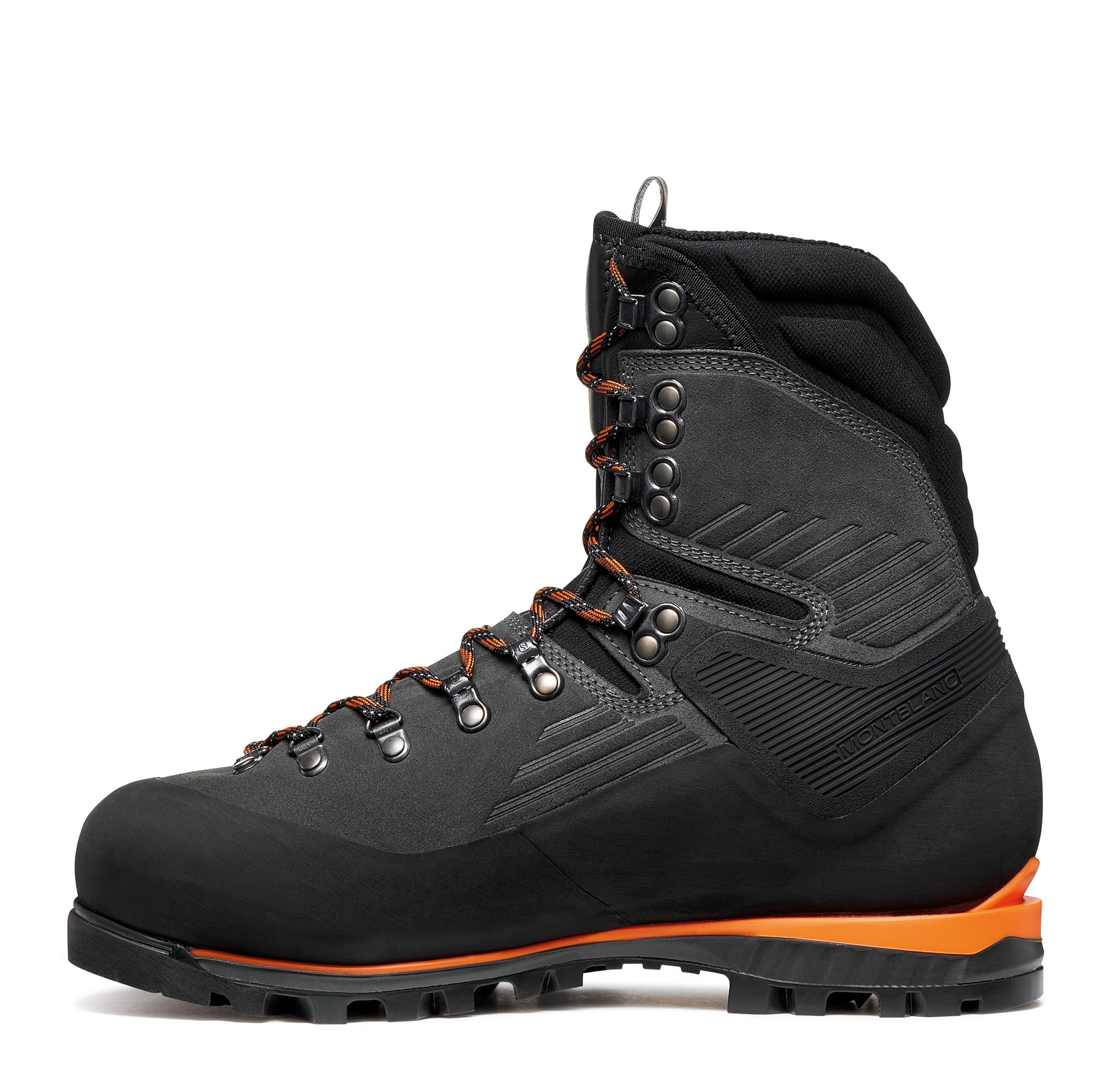 Scarpa Bergschuhe Mont Blanc GTX wasserdichte und bedingt steigeisenfeste Hochtourenschuhe mit griffiger Sohle