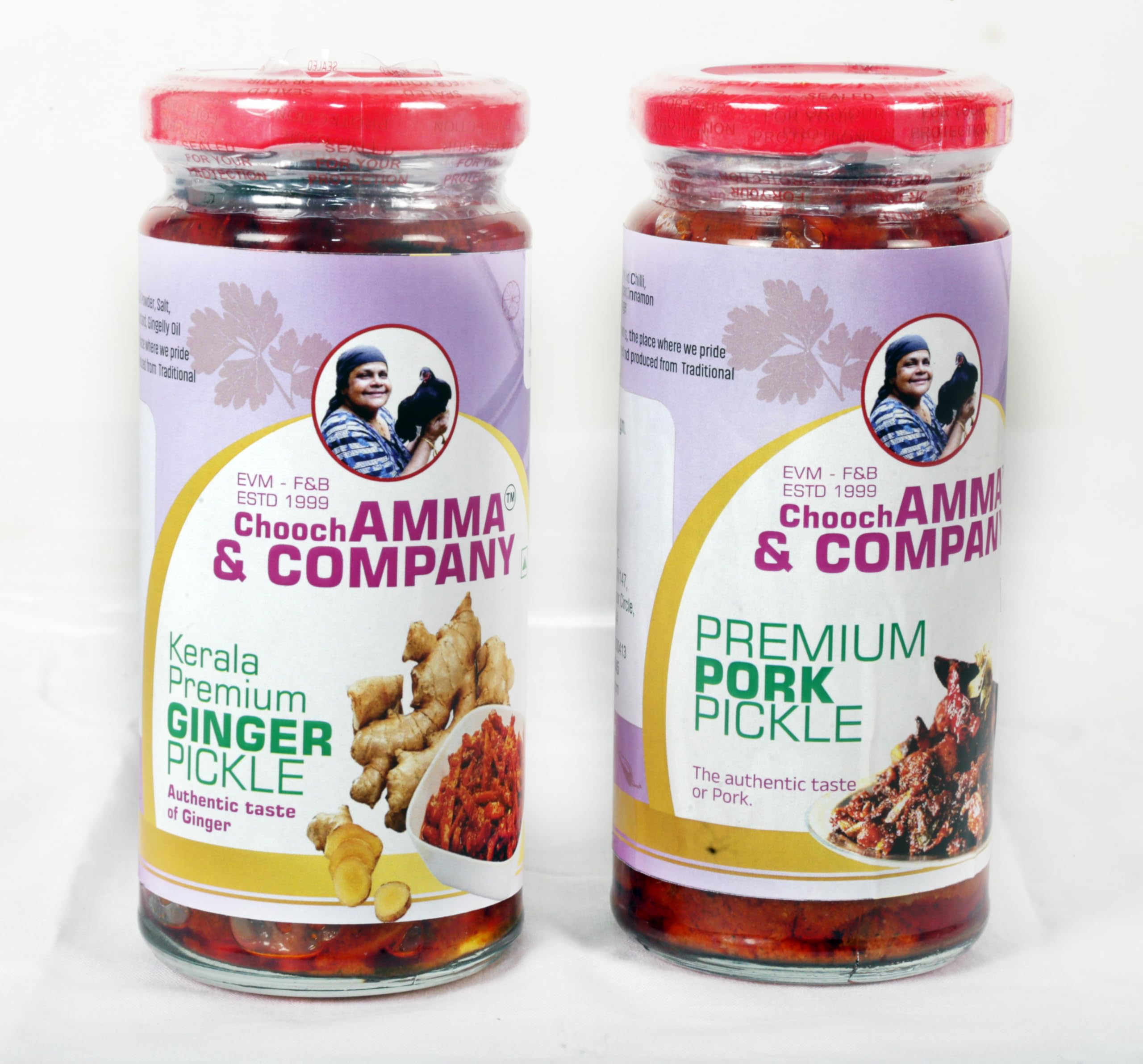 Chooch AMMA & COMPANY Homemade Pork Ginger Combo Pickle | Authentic Kerala Pickle | Spicy South Indian Pickle | Beef Ginger Combo ka Achaar | Natural, No artificial flavours | No Preservatives- 250 gm (B0DFRBT9TY) Amazon Price History, Amazon Price Tracker