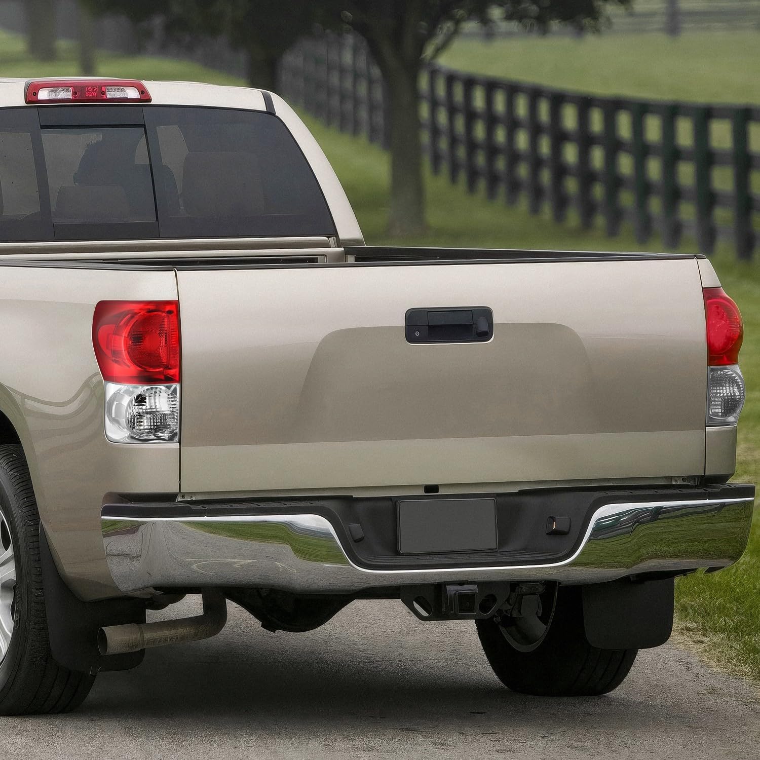 DNA MOTORING Taillight Tail Lamp Compatible With Toyota Tundra 2007-2009, Left, 815600C070, OEM-TL-085-L