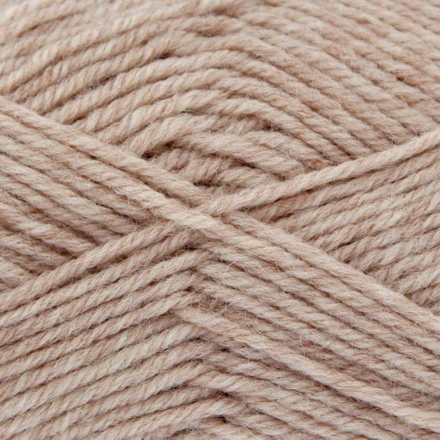 King Cole 2245042 Wool Aran Oatmeal Yarn - 180M, 100g