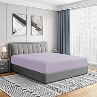 Vista 12 de Sábanas bajeras Cathay Home, individuales, de poliéster suave como la seda