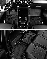 Vista 188 de 3W Alfombrillas de suelo aptas para Benz E-Class 2017-2023 TPE para todo tipo de clima, ajuste personalizado para E300, E320, E400, E350, E63, E550