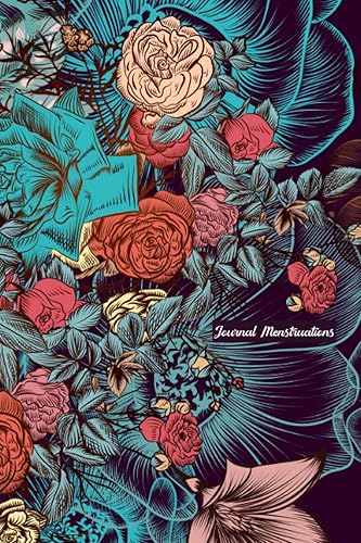 Journal Menstruations: Carnet de cycle menstruel | Utilitaire avec un suivi détaillé | Plusieurs entrées disponibles