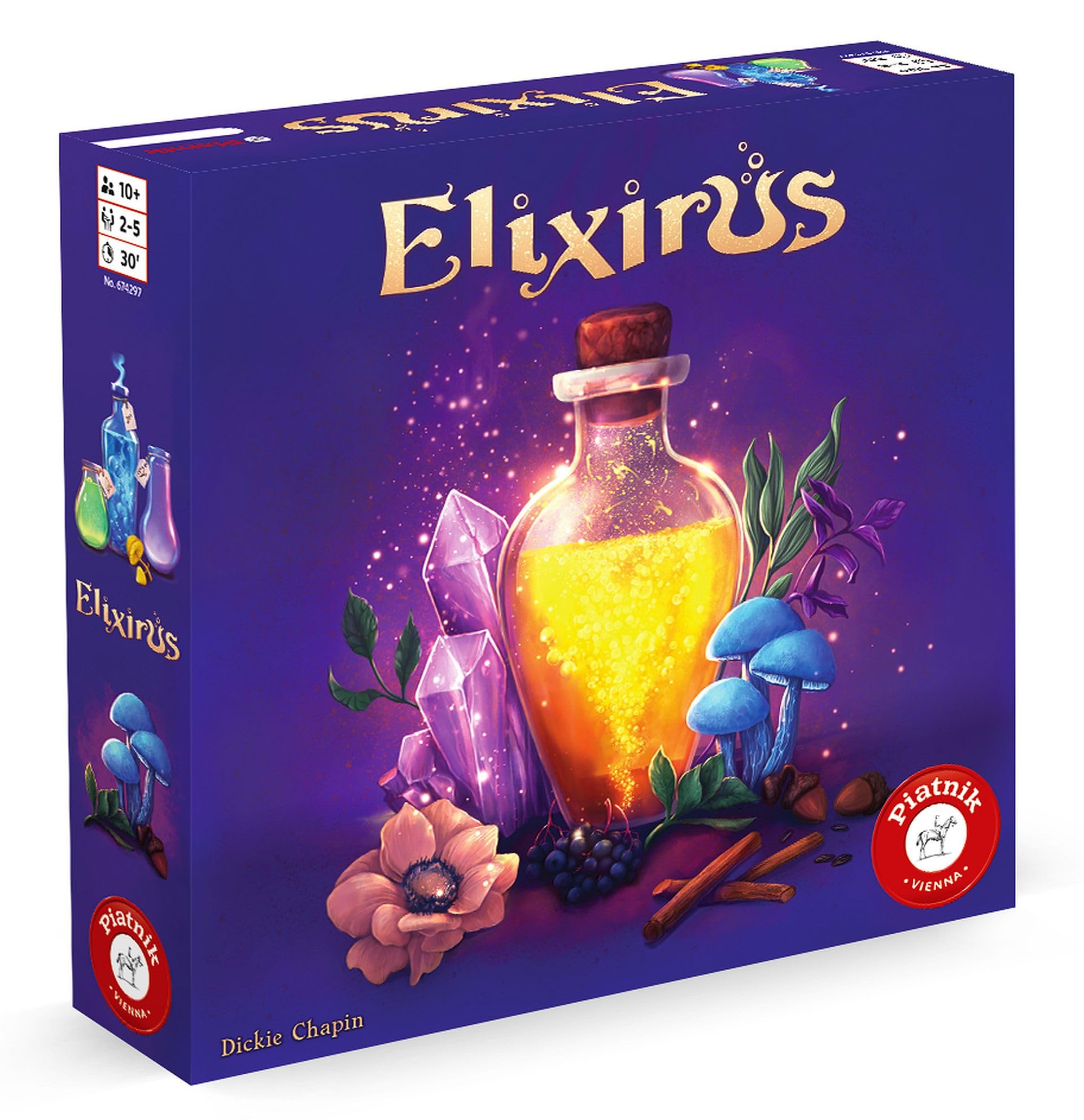 Piatnik 674297 Elixirus - Im Wettstreit um magische Zaubertränke