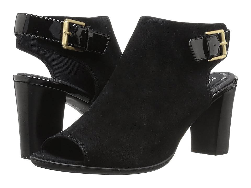

Rockport Total Motion Trixie Shootie (Black Suede) Women's Shoes