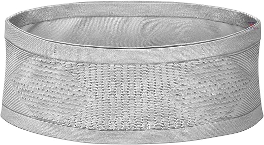 TOURTIER Multifunctional Knit Breathable Waist Bag - Adjustable Running Belt, Universal Running Waist Pack for Jogging, Gy...