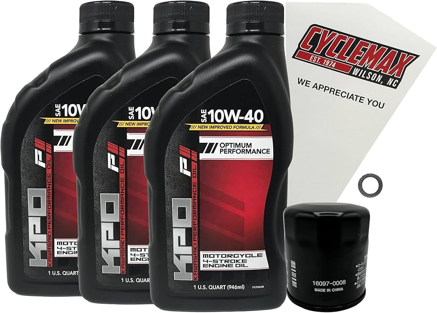 Amazon.com: 2013 Kawasaki NINJA 300 Oil Change Kit : Automotive
