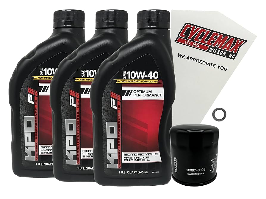 Amazon.com: 2013 Kawasaki NINJA 300 Oil Change Kit : Automotive