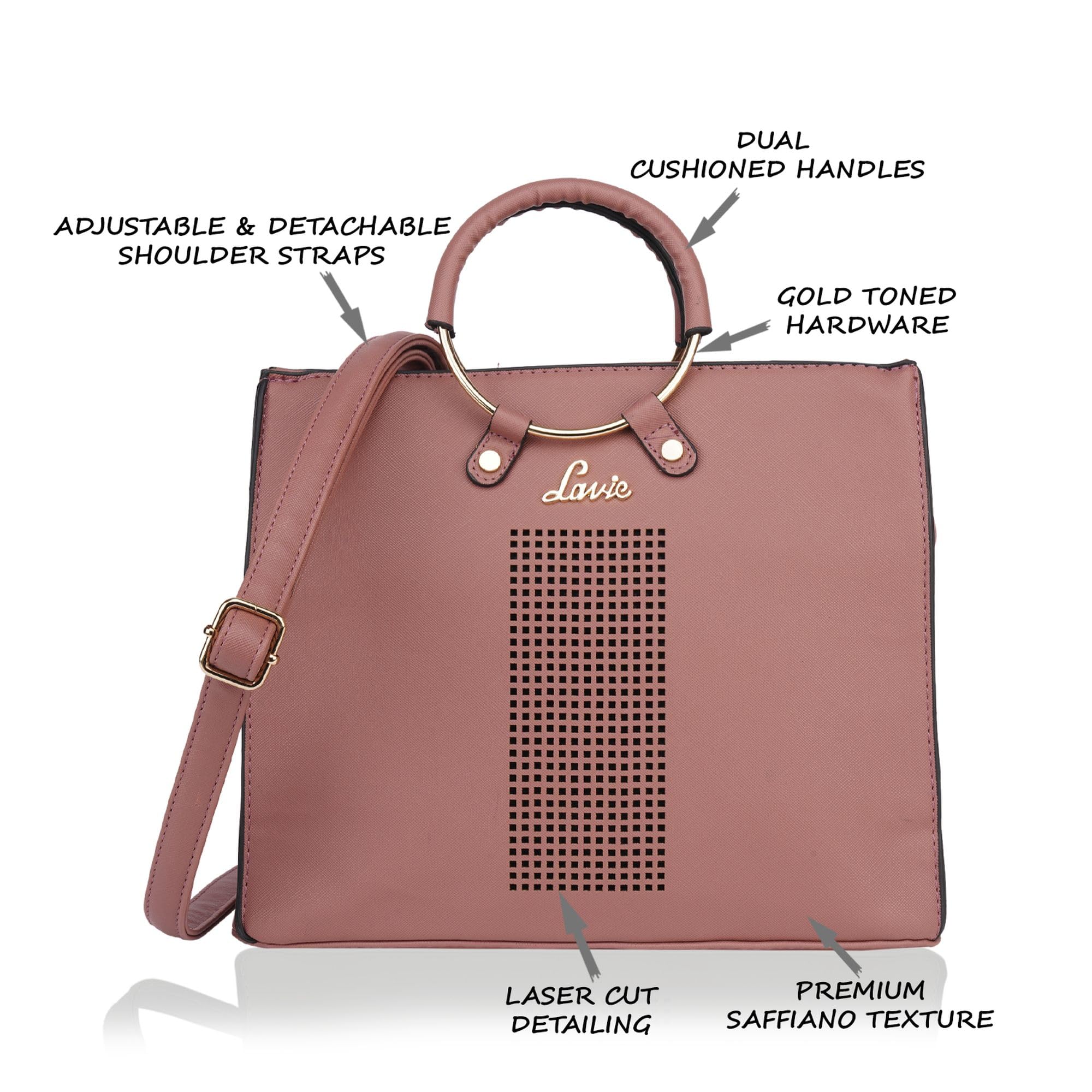 Lavie Women's Handbag (Purple, Plum) 1