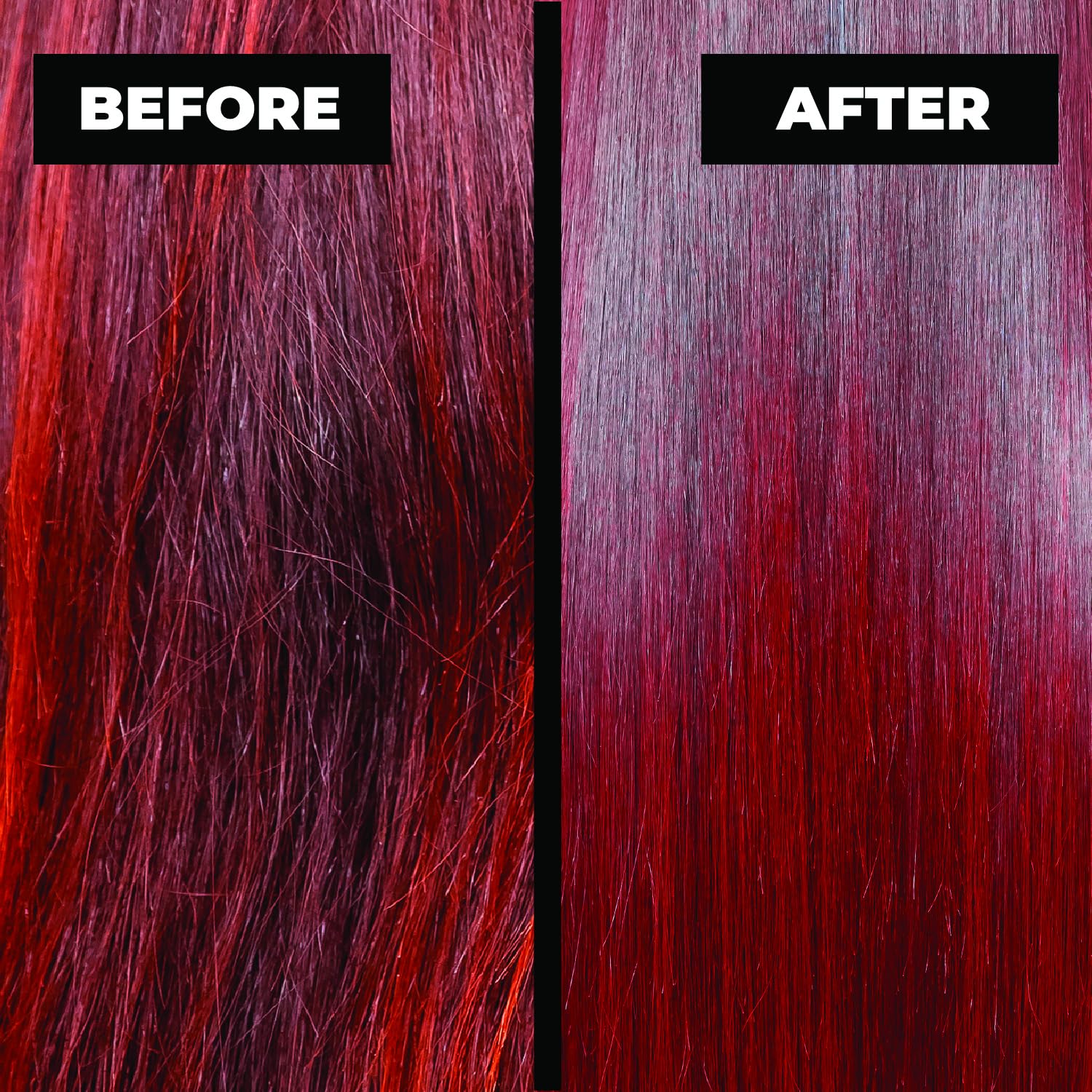 Keracolor High Shine Tinted Hair Gloss, In-Shower Hair Glaze, Sheer Color-Enhancing Glossing Treatment, Red, 8 Fl Oz