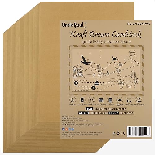 Miniatura 8 de Uncle Paul 40 hojas románticas de cartulina rosa – 8.5 x 11 pulgadas, doble cara, papel de impresora de 65 libras, perfecto para álbumes de rosado