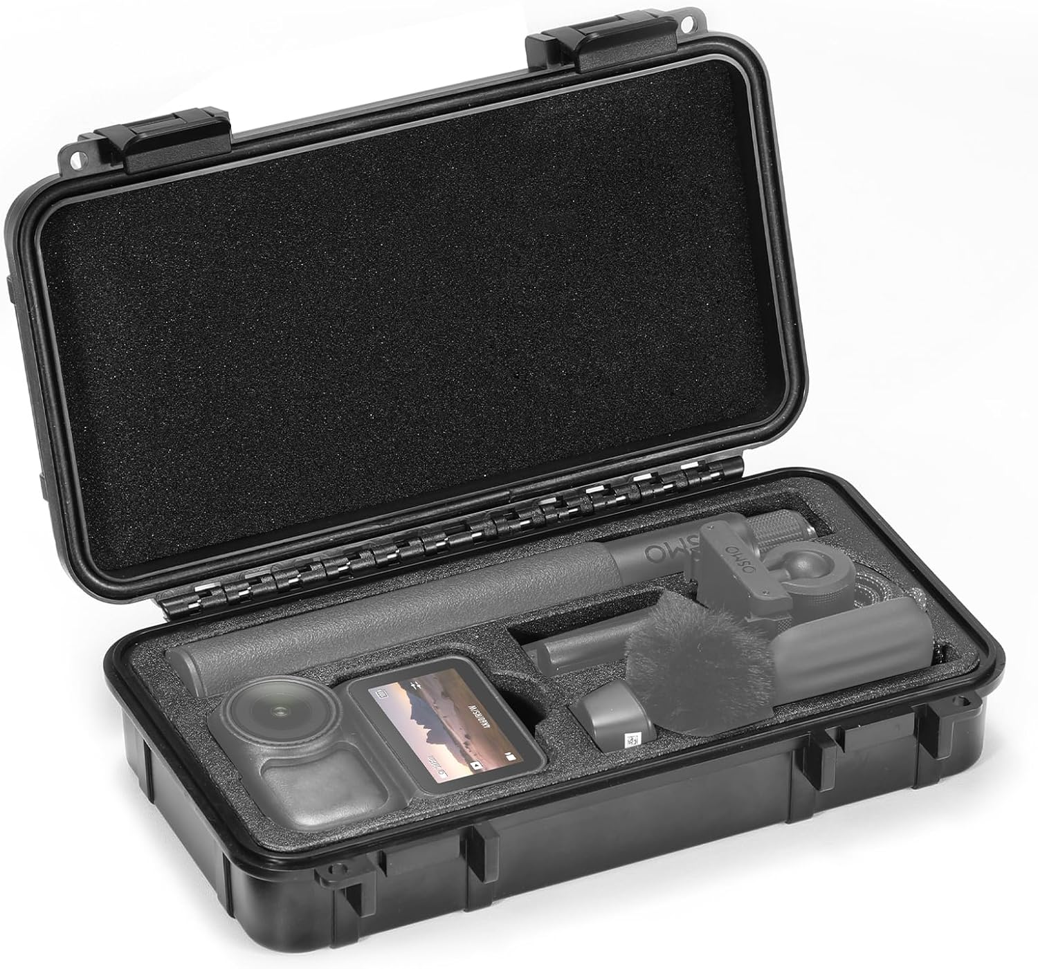 Hard Case for DJI Osmo Nano Accessories, DJI Osmo Nano Hard Shell Protective Case for Storage, Travel, Easy Carrying, EVA + ABS Waterproof Storage Case – Black Hard Case for DJI Osmo Nano Accessories, DJI Osmo Nano Hard Shell Protective Case for Storage, Travel, Easy Carrying, EVA + ABS Waterproof Storage Case – Black