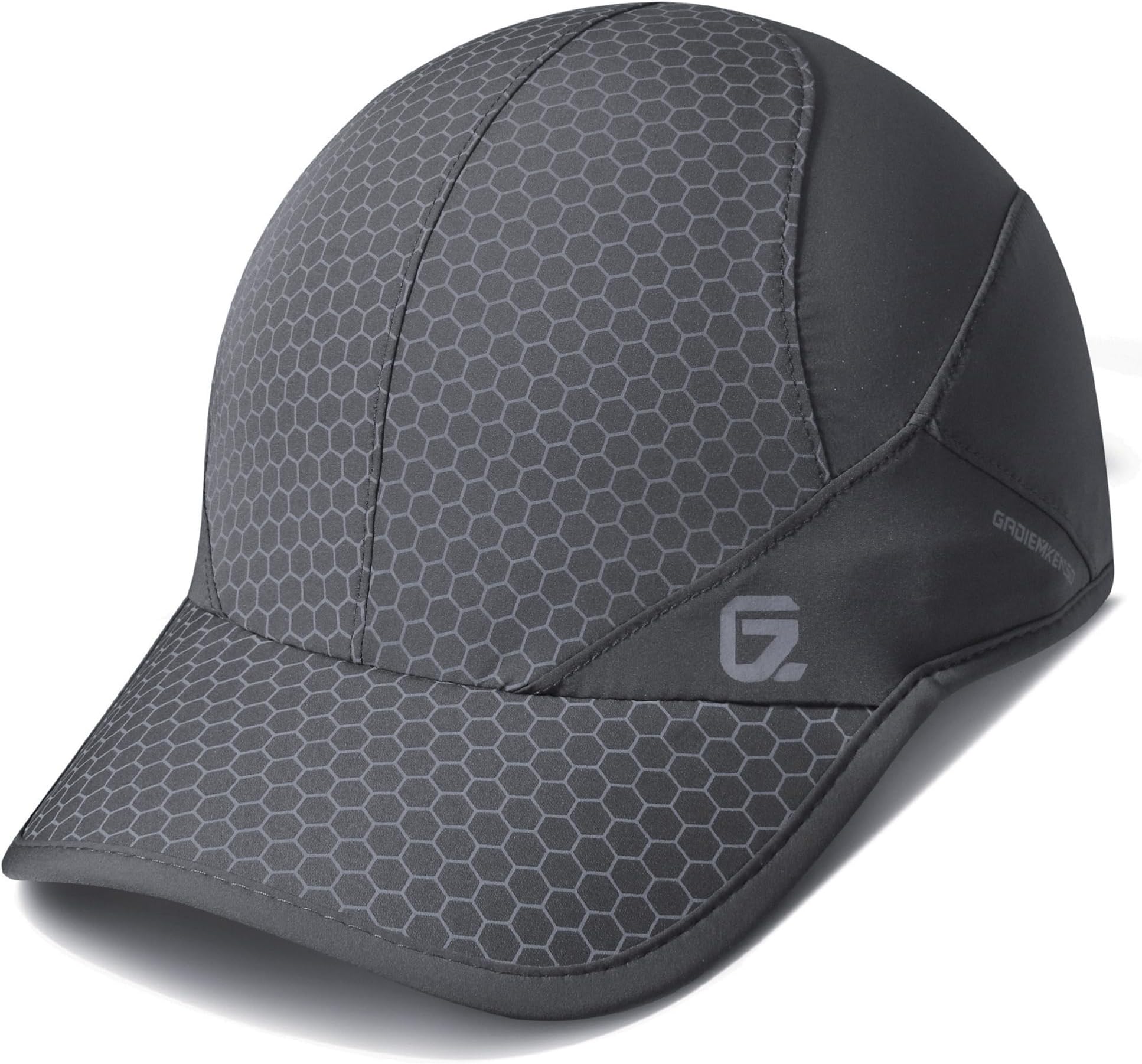 Stretch Sport Hat with Soft Brim Lightweight Quick Dry Unstructured Breathable Running Cap for Outdoor Activities